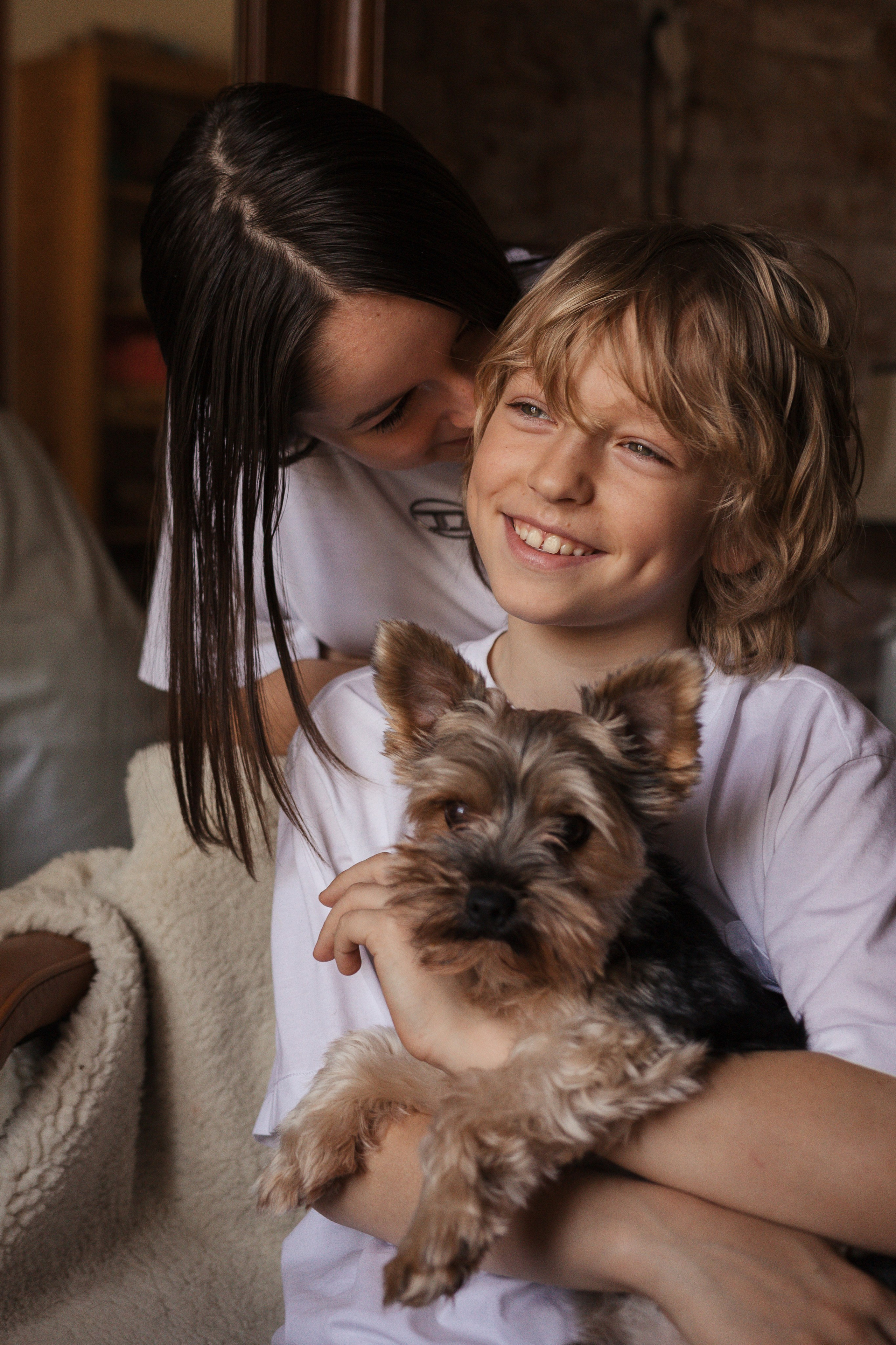 Бабушка в гостях. Детский и семейный фотограф в Москве Светлана Шабалина