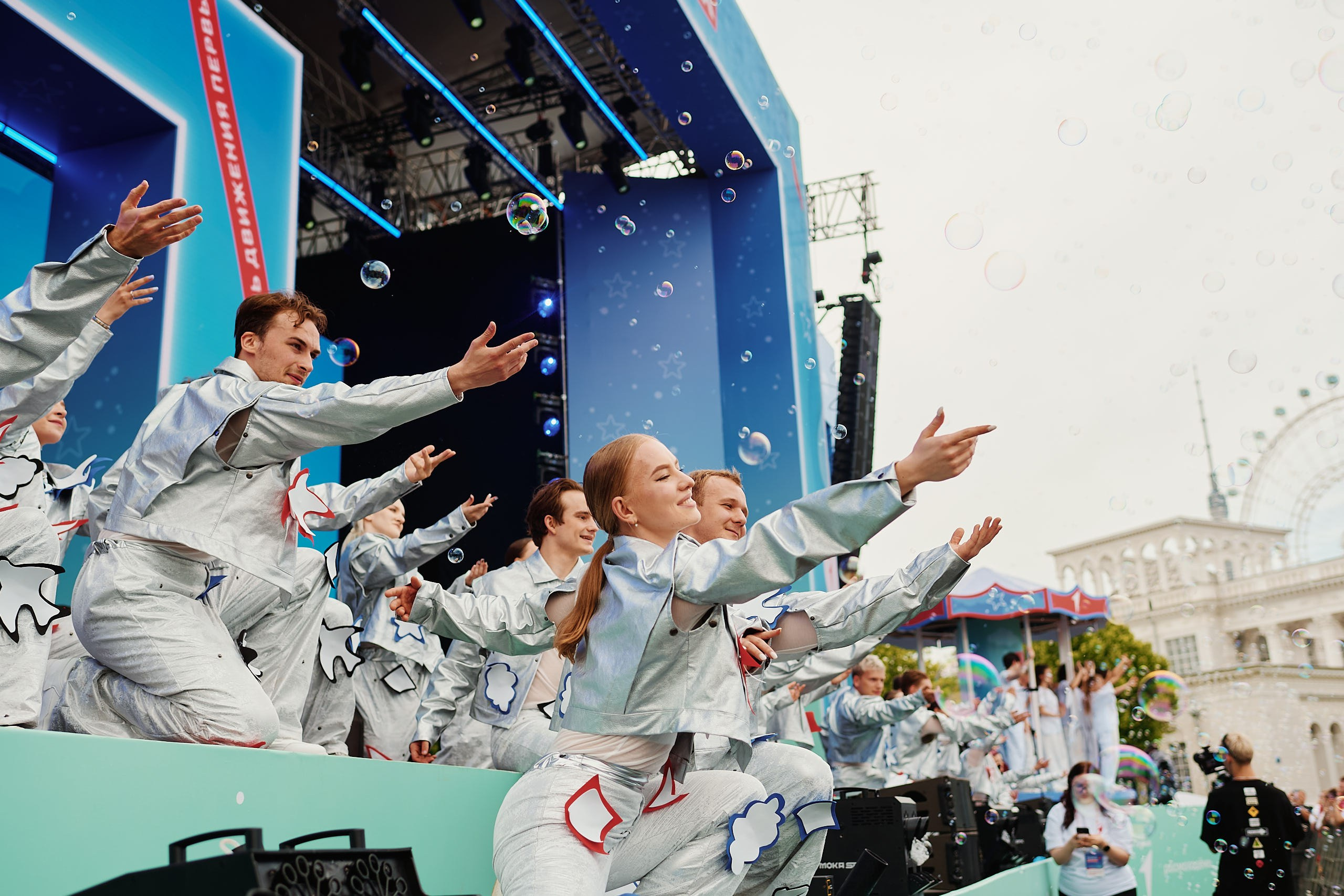 Фестиваль Движения Первых 2025. Репортажная съемка в Москве