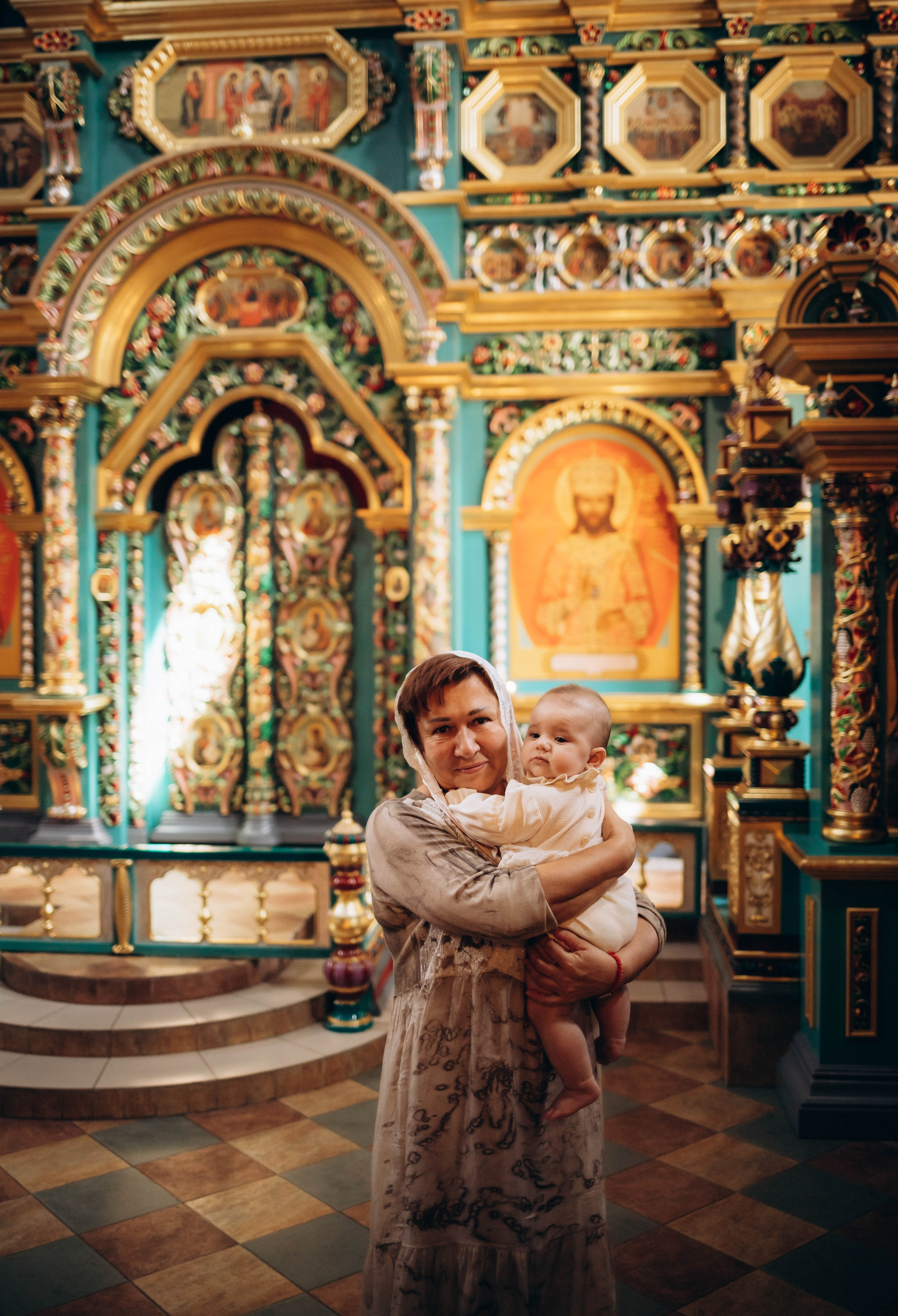 Крещение Ариши. Семейный и детский фотограф в Москве Александра Нараевская