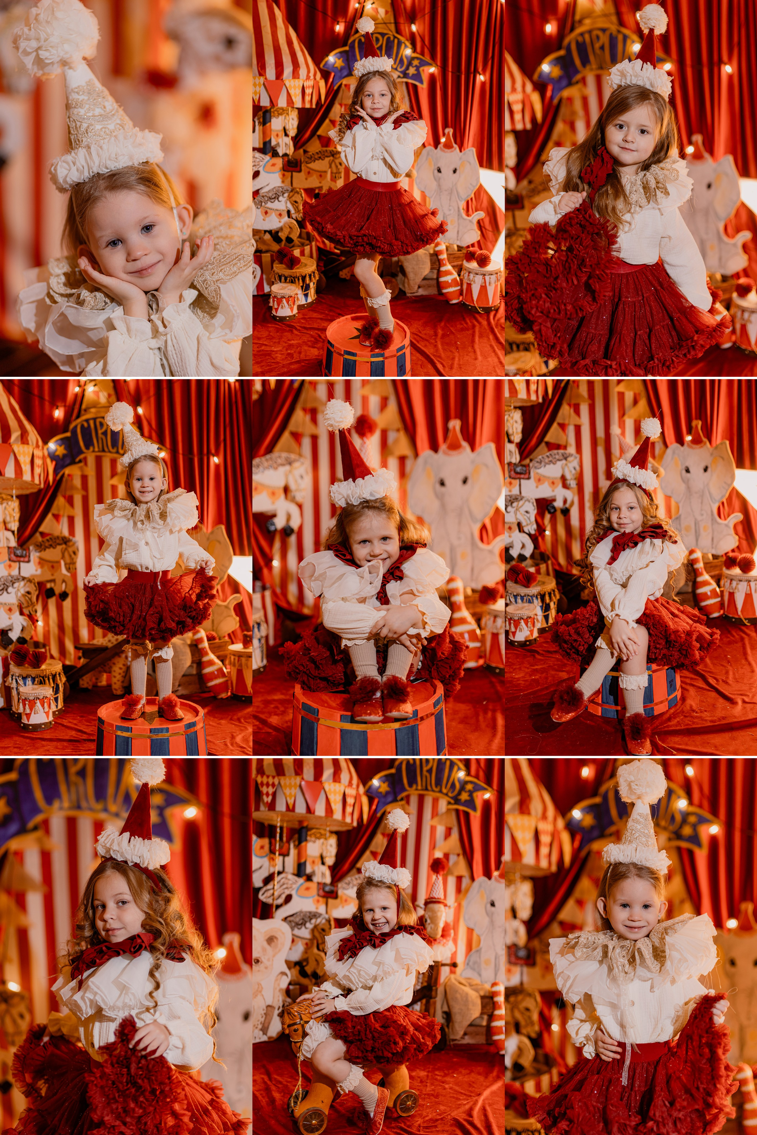 Винтажный Цирк. Студия детской фотографии «Воображение»