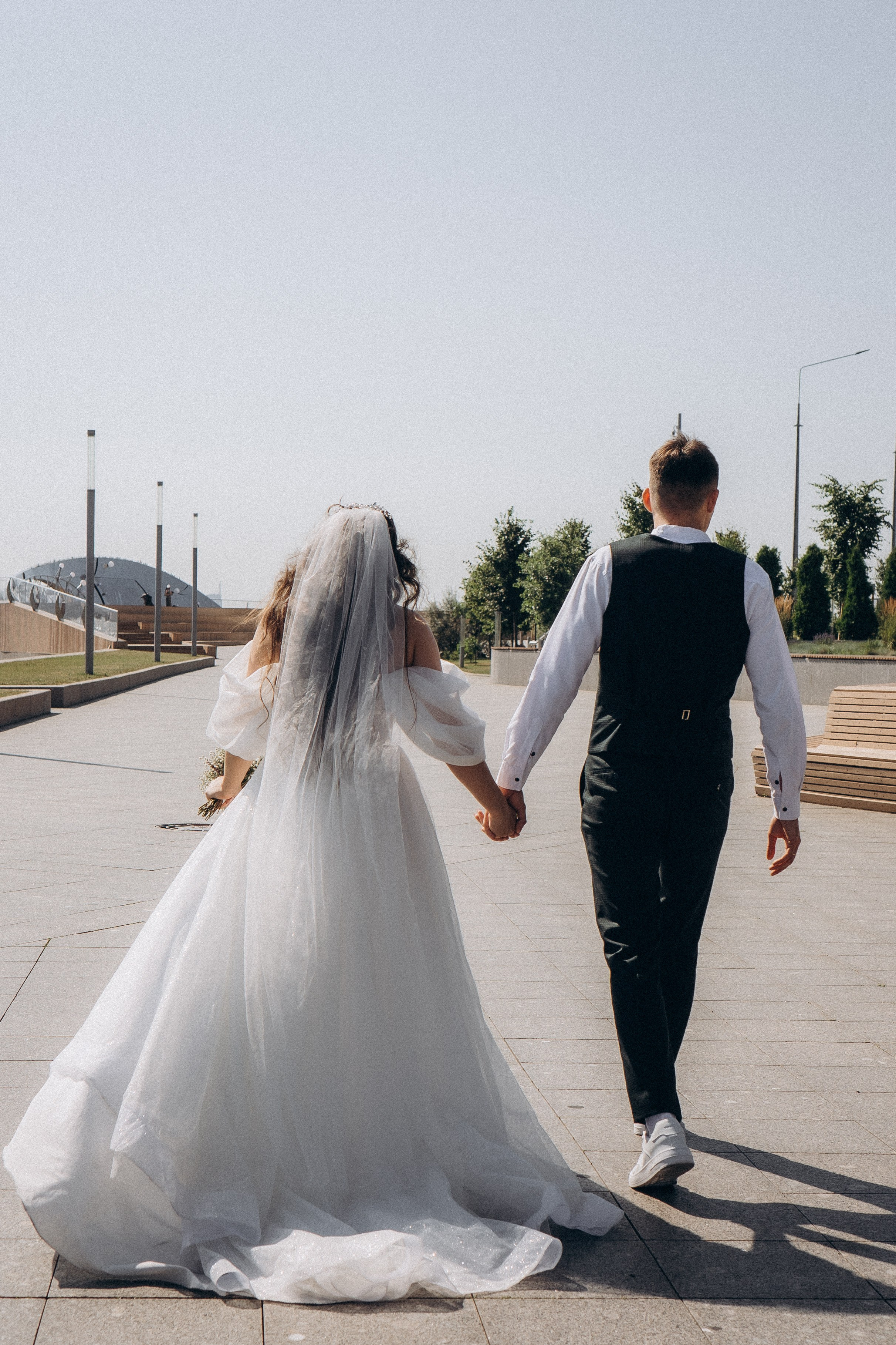 СВАДЕБНАЯ СЬЕМК В ПАРКЕ 300-ЛЕТИЯ. Профессиональный фотограф, Санкт-Петербург — Виктория Богомолова