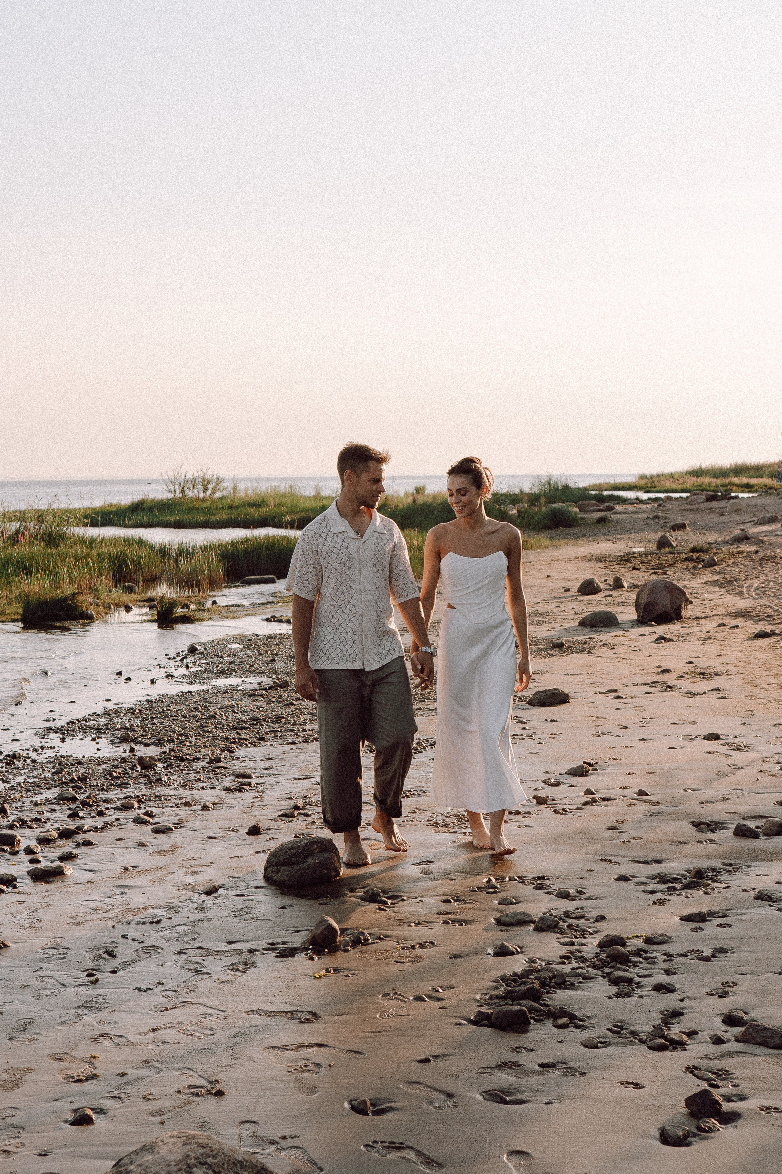 СВАДЕБНАЯ ФОТОСЕССИЯ ВЫЕЗДНОЙ ЦЕРЕМОНИИ (ФИНСКИЙ ЗАЛИВ). Профессиональный фотограф, Санкт-Петербург — Виктория Богомолова