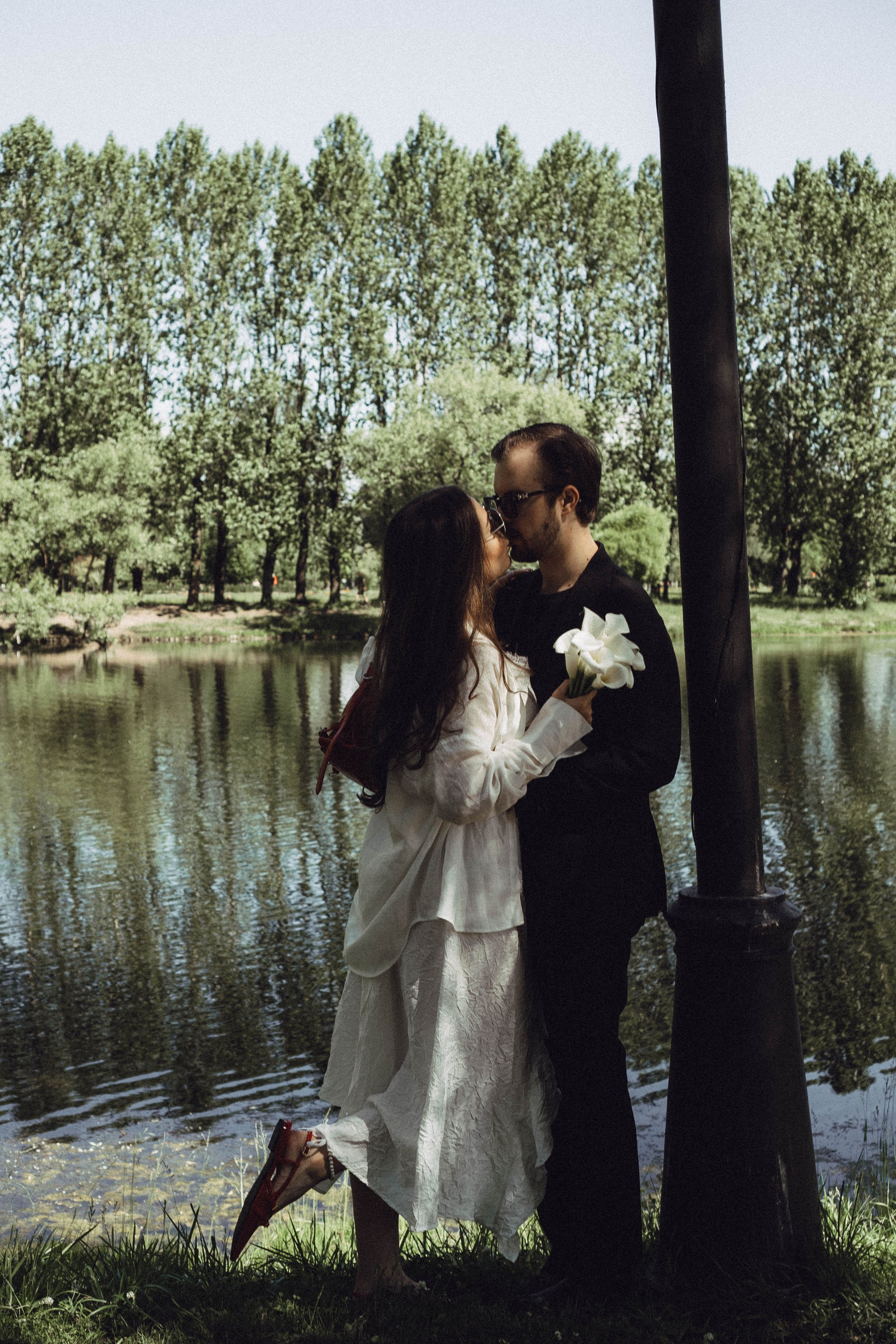 СВАДЕБНАЯ СЬЕМКА В ПАРКЕ ПОБЕДЫ И ПРОГУЛКА ПО МОСКОВСКОМУ ПРОСПЕКТУ. Профессиональный фотограф, Санкт-Петербург — Виктория Богомолова