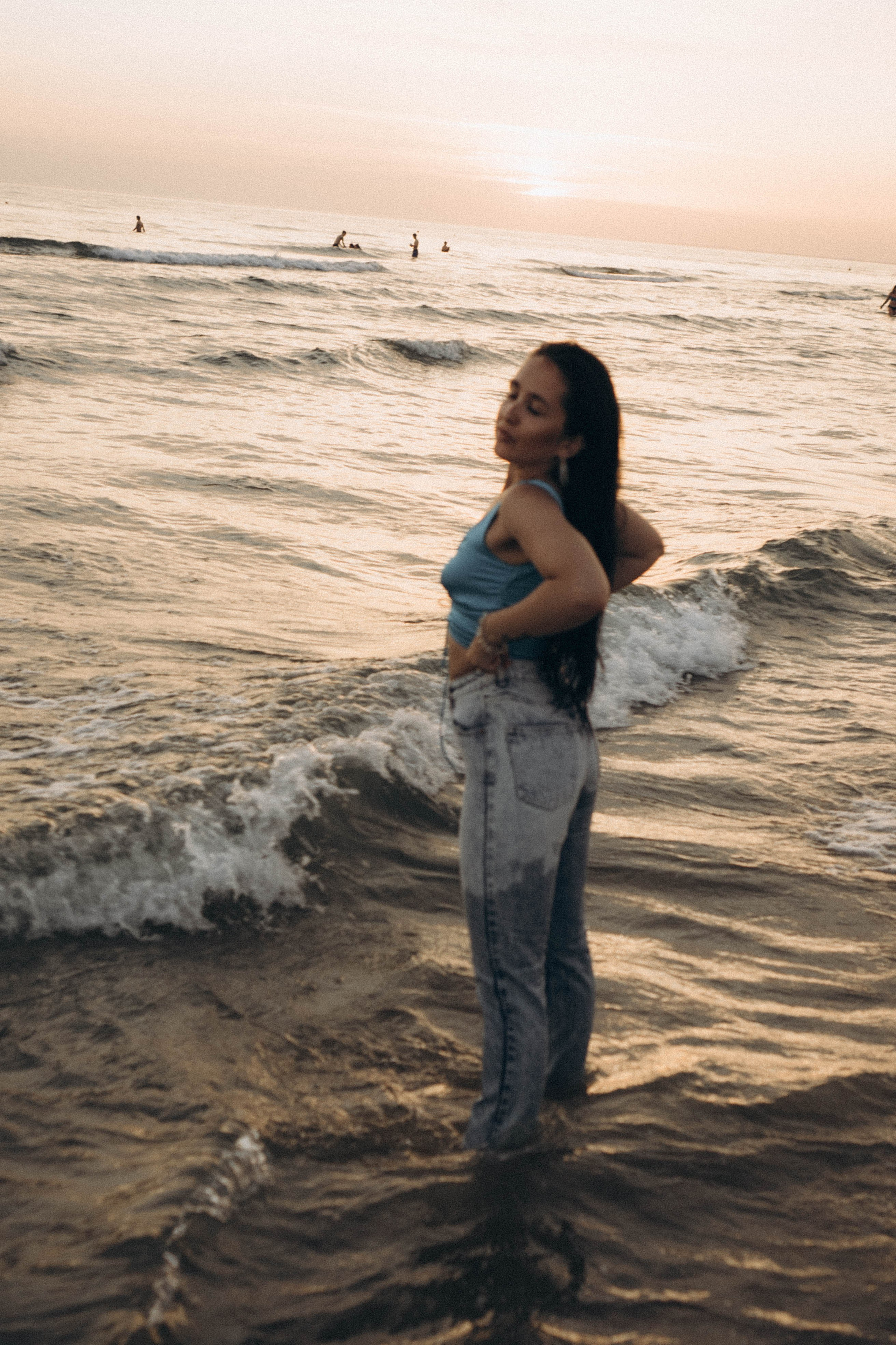 Июльский вечер на берегу черного моря. Профессиональный фотограф, Санкт-Петербург — Виктория Богомолова