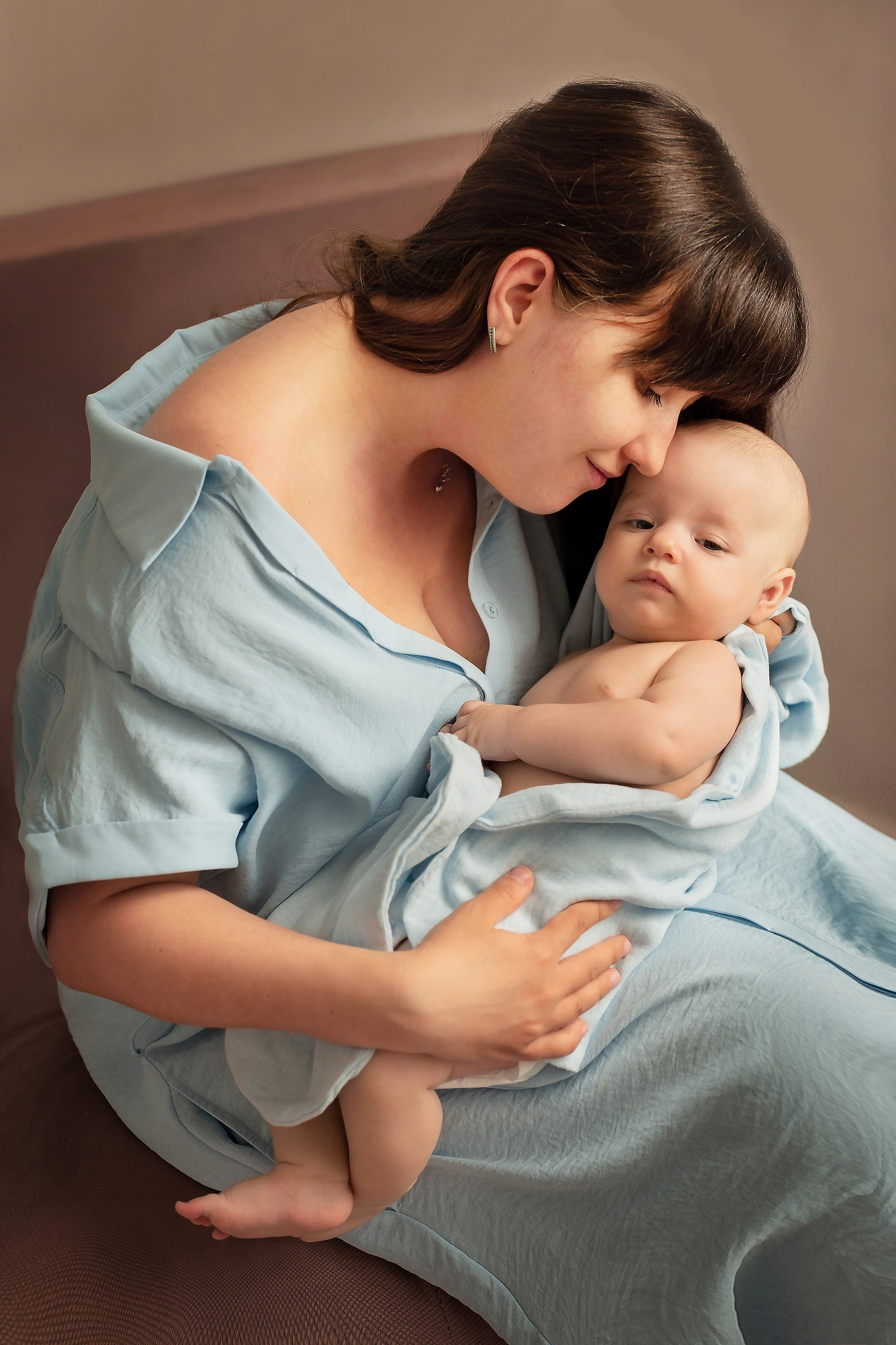 Съемка с младенцем в Красногорске. Фотограф Ольга Чувалдина Москва