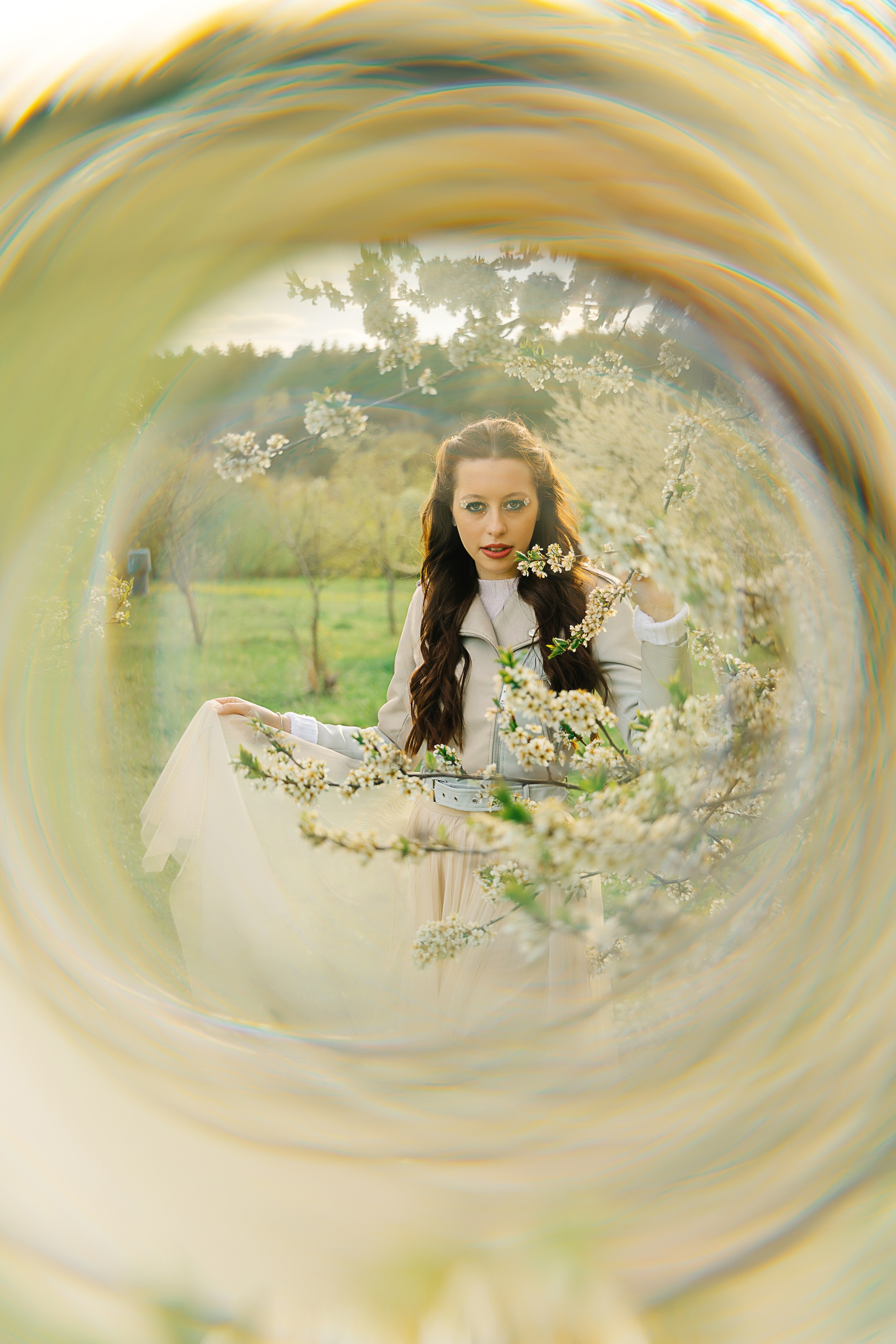 Фотосессия в цветении в Москве. Семейный и женский фотограф в Москве Надежда Воробьева