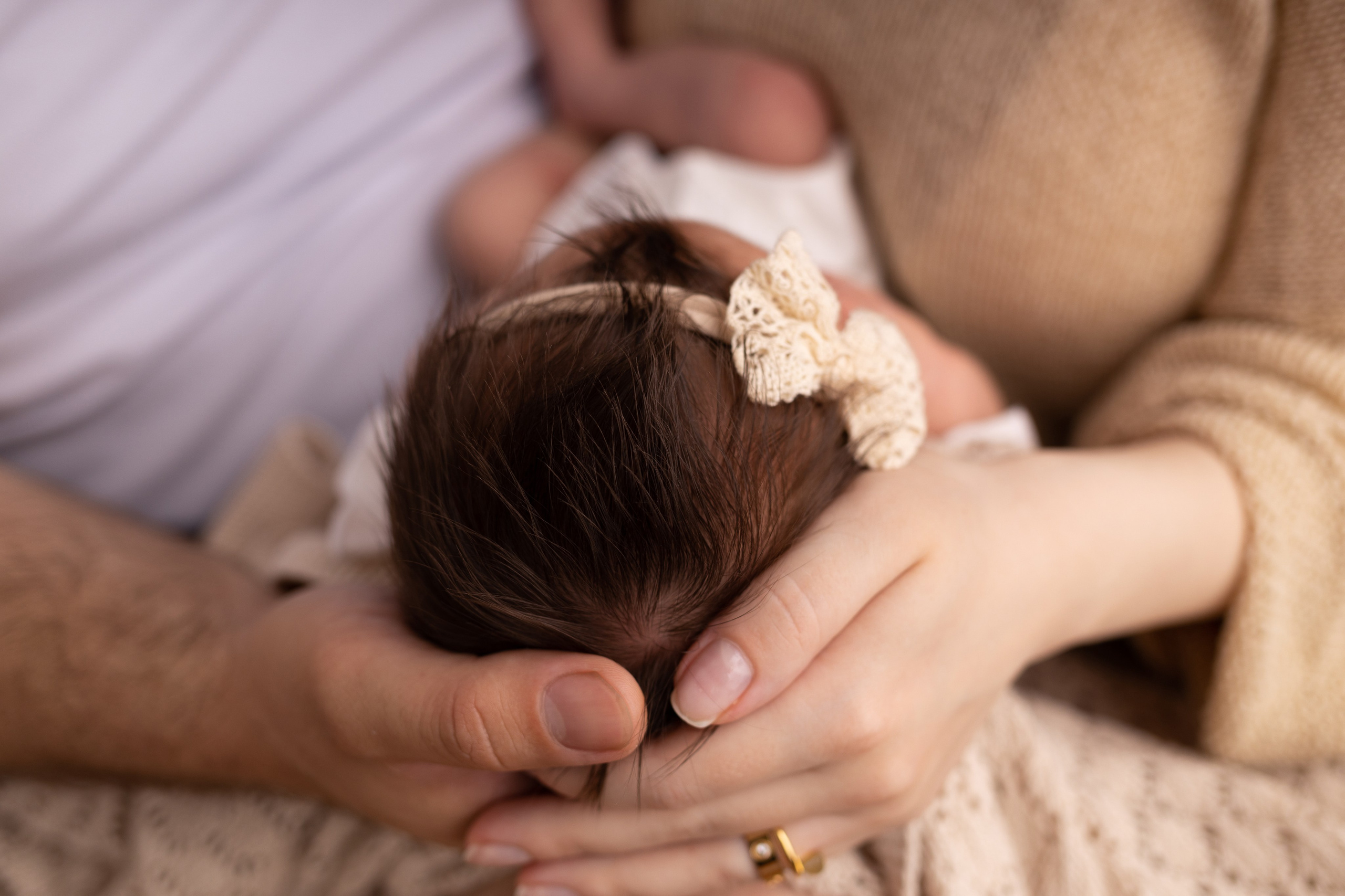 Newborn съемка в стиле Лайф. Фотограф новорожденных малышей в Омске и Омской области Эльвира Камаева