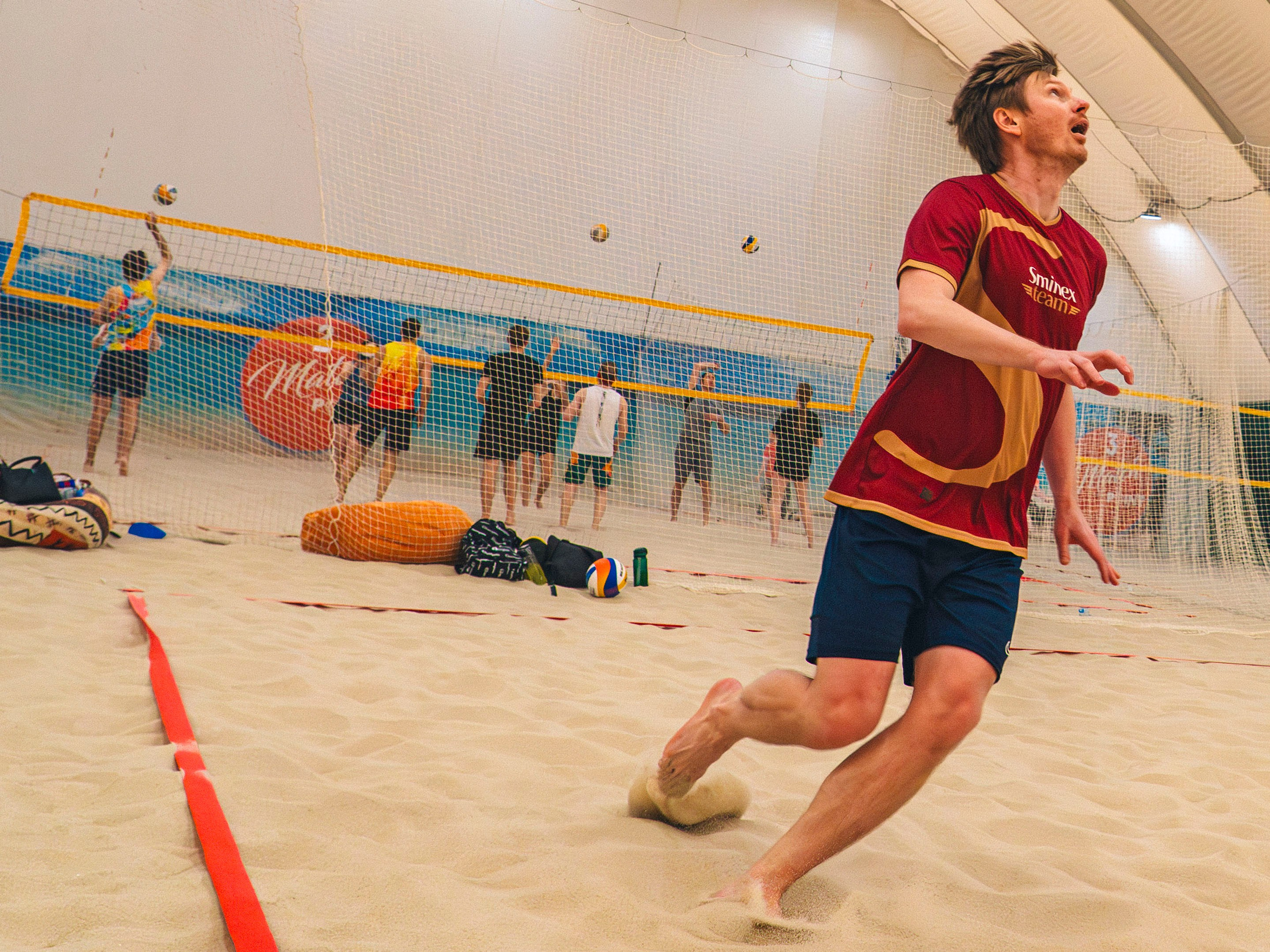 Пляжный волейбол. Фотограф Владимир Бакарюк