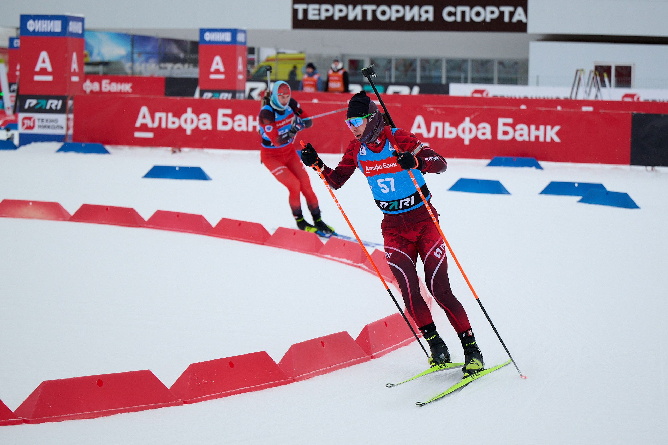 Биатлон. Чемпионат России — 2024/2025, 3-й этап, Ижевск. Ижевская винтовка. Спортивный репортажный фотограф в Ижевске Сергей Мерзляков