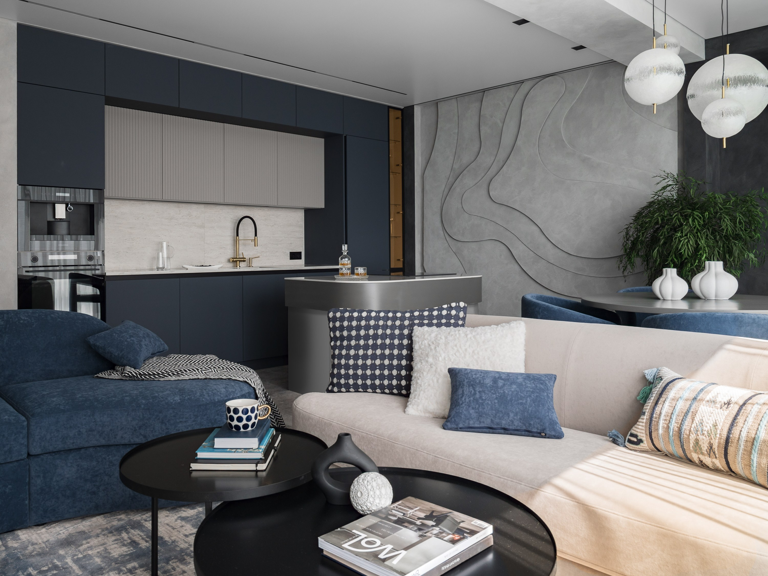 Проект Сердце Моря (дизайнер Полякова Кристина). Интерьерный фотограф в Сочи Элина Габриелян