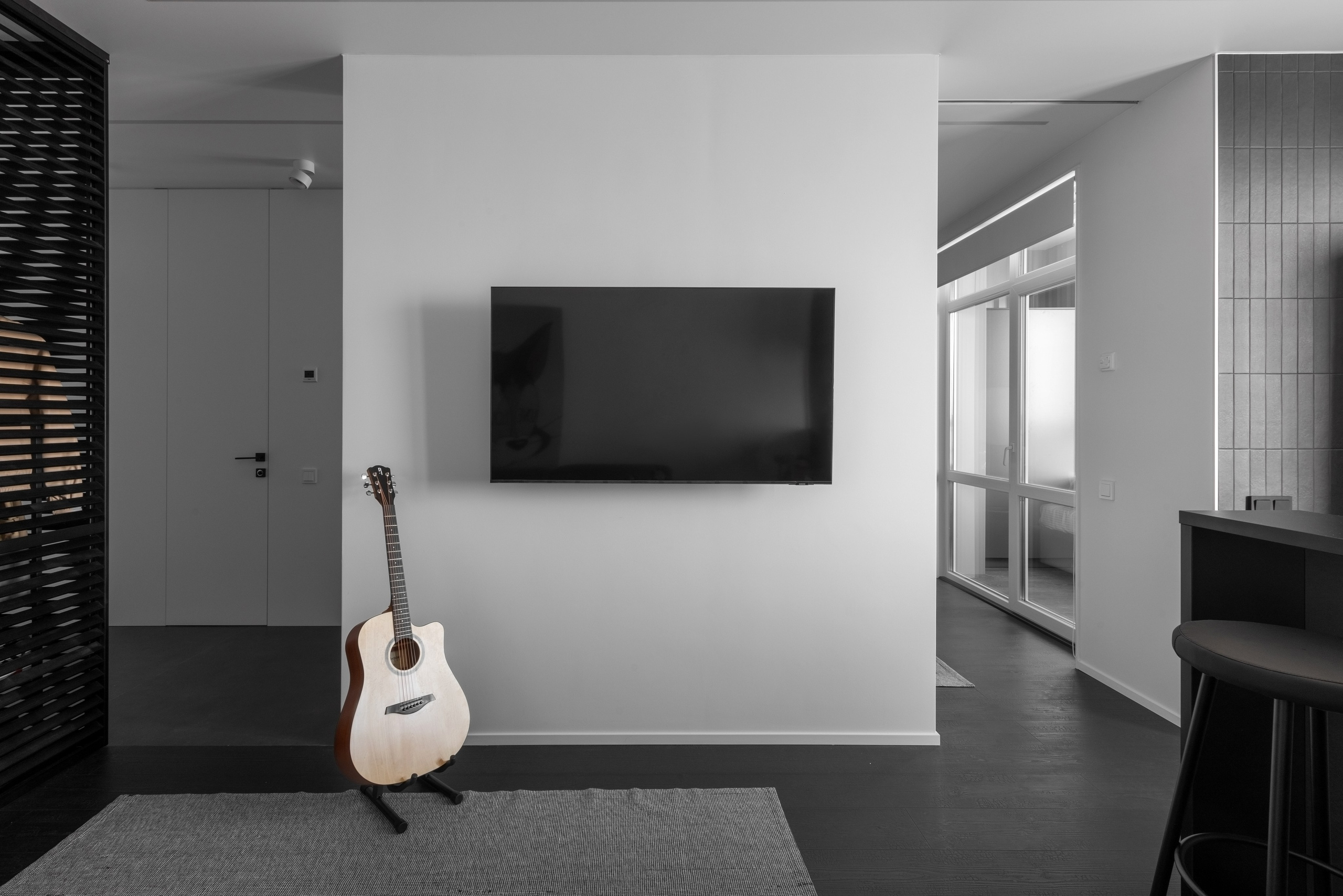 Однокомнатная квартира ЖК «Притяжение» г. Красноярск. Дизайн интерьера от Дмитрия Баландина