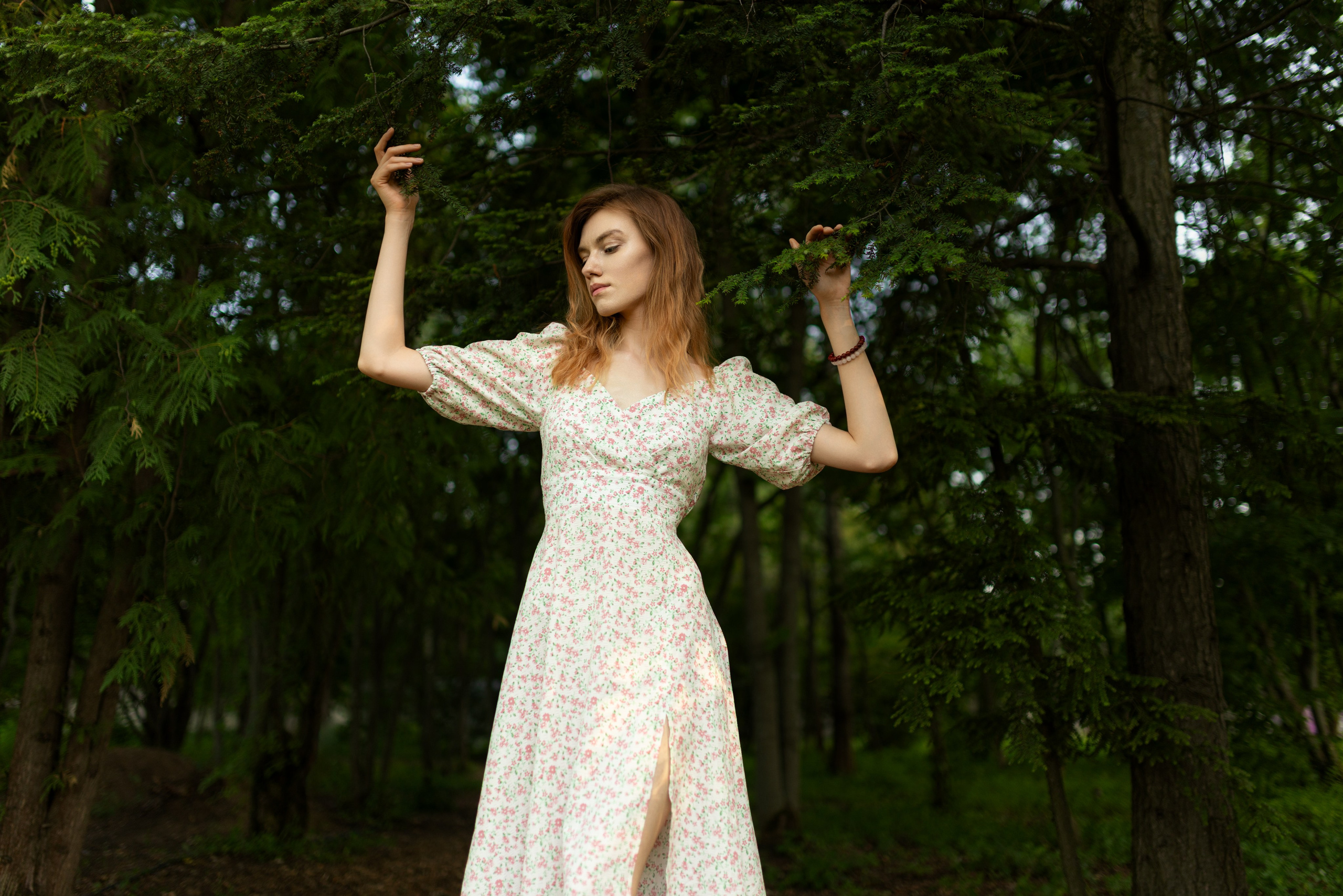 Фотосет с Дарьей в ботаническом саду в формате для «себя». Дмитрий Шульгин, портретный фотограф в Воронеже