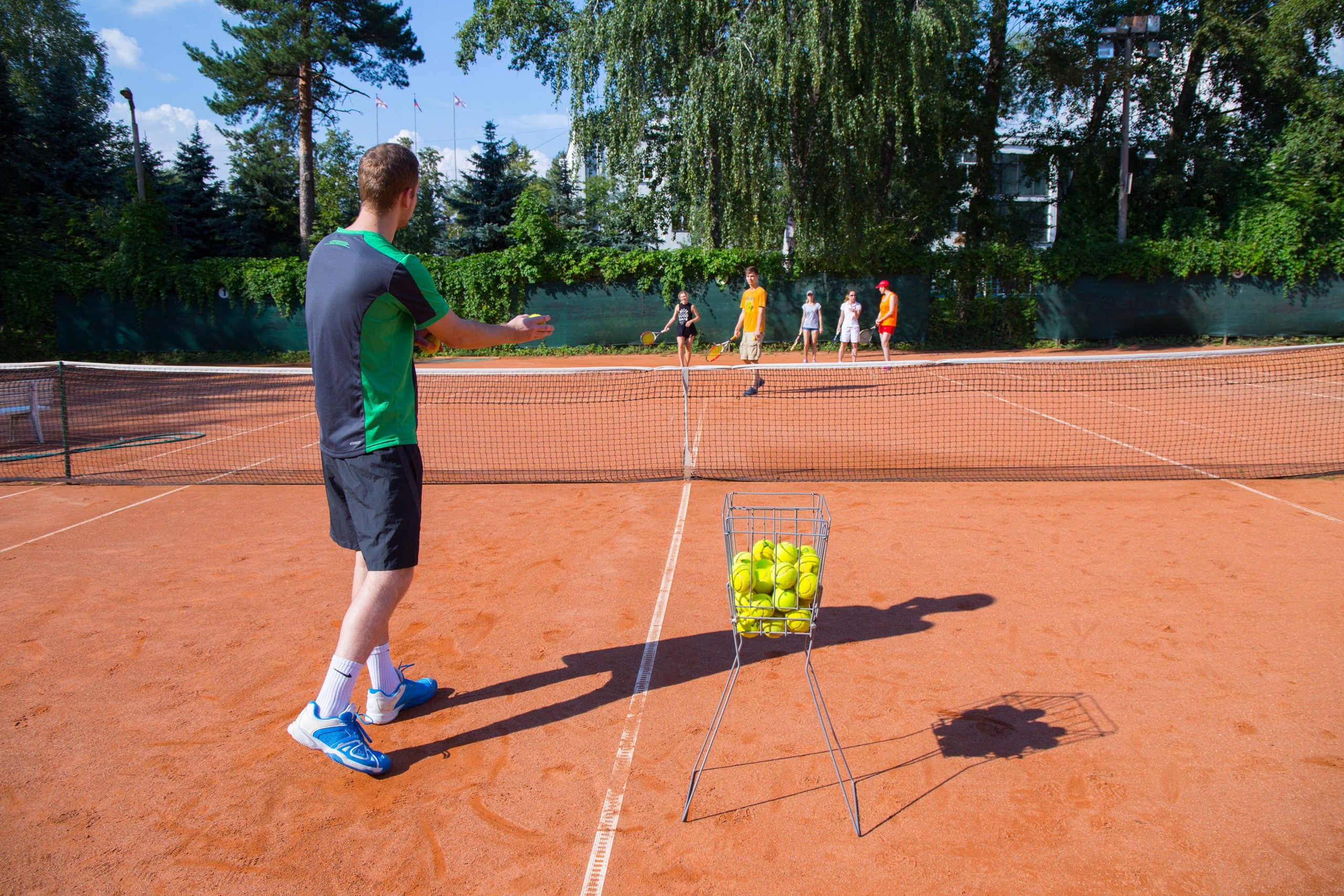 Мастер-класс по теннису | 21.08.2016. Галерея Фантим
