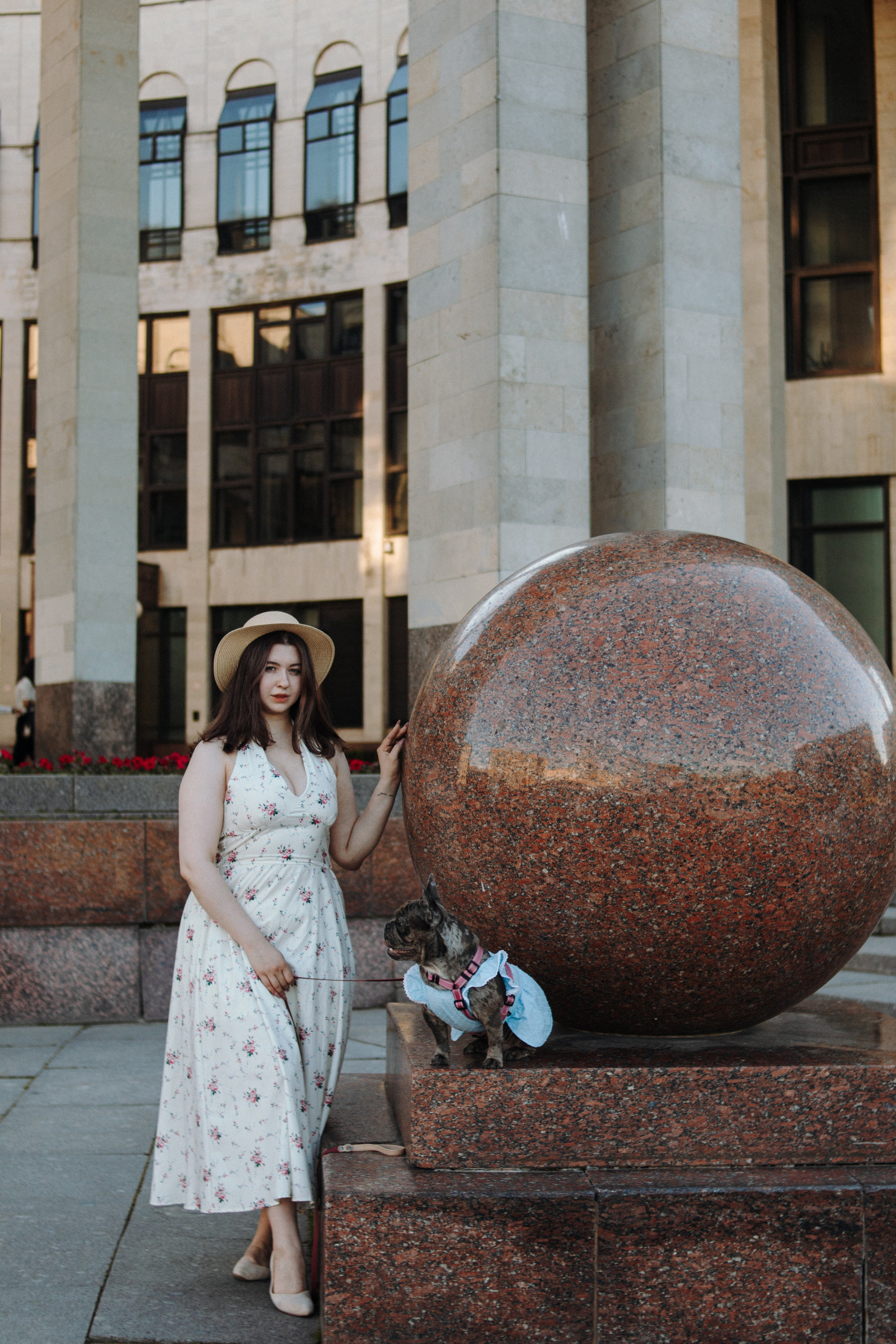 Алёна и Моника в лучах солнца. Фотограф-анималист в Санкт-Петербурге