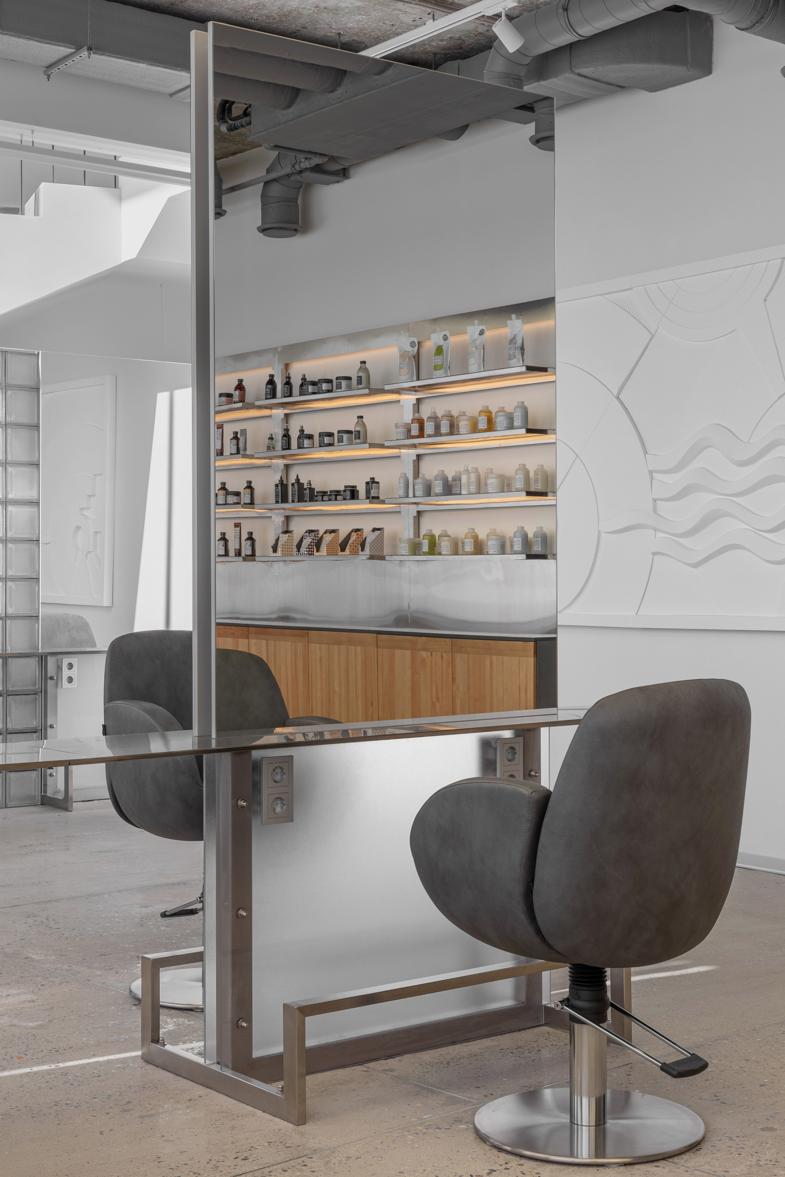 Парикмахерская Культура в Москве. Интерьерный фотограф в Нижнем Новгороде и Москве Владимир Гудков