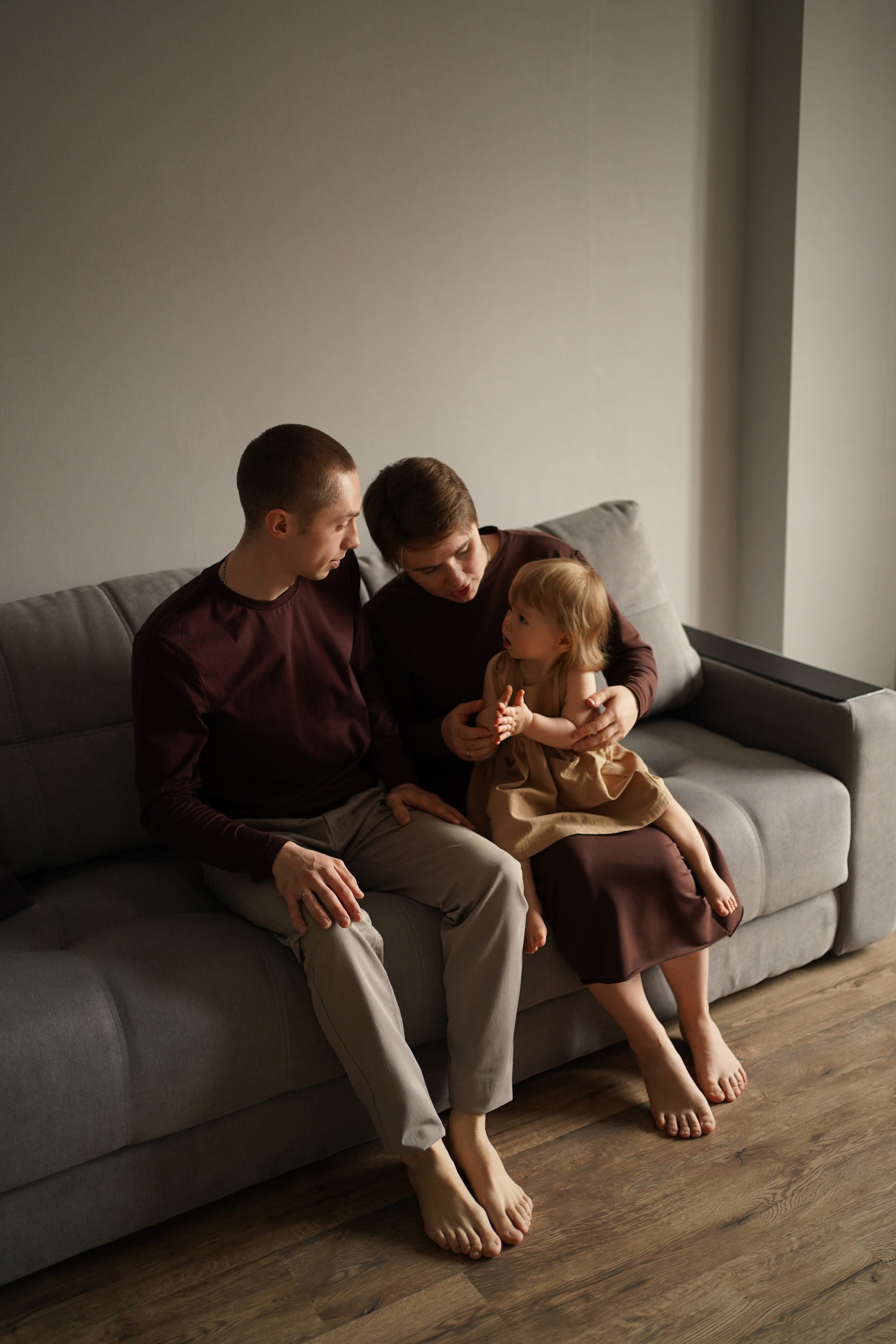 Лида, Максим и Лиза. Семейный фотограф в Северодвинске и Архангельске Наталья Проничева