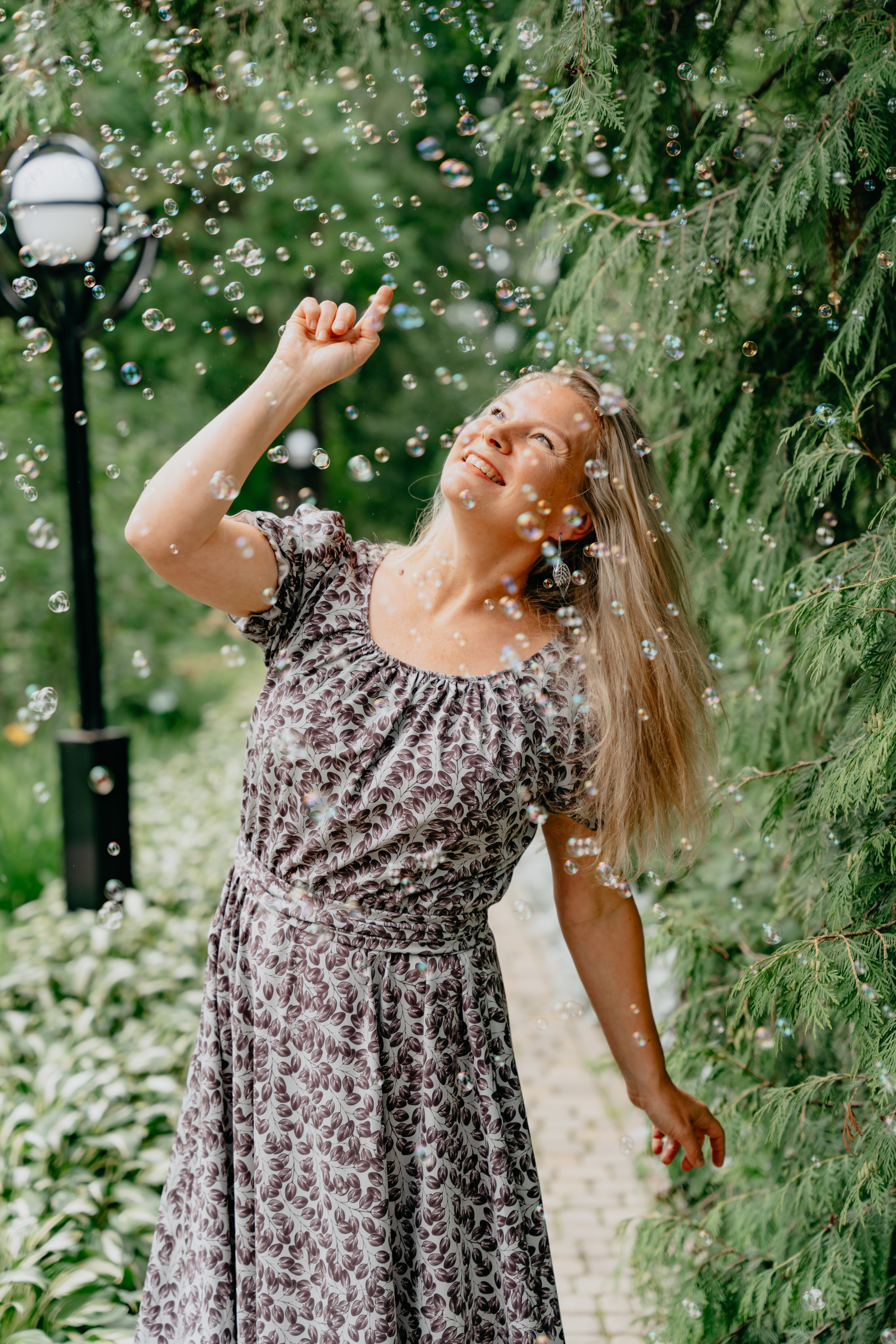 В ботаническом саду на день рождения бабушки