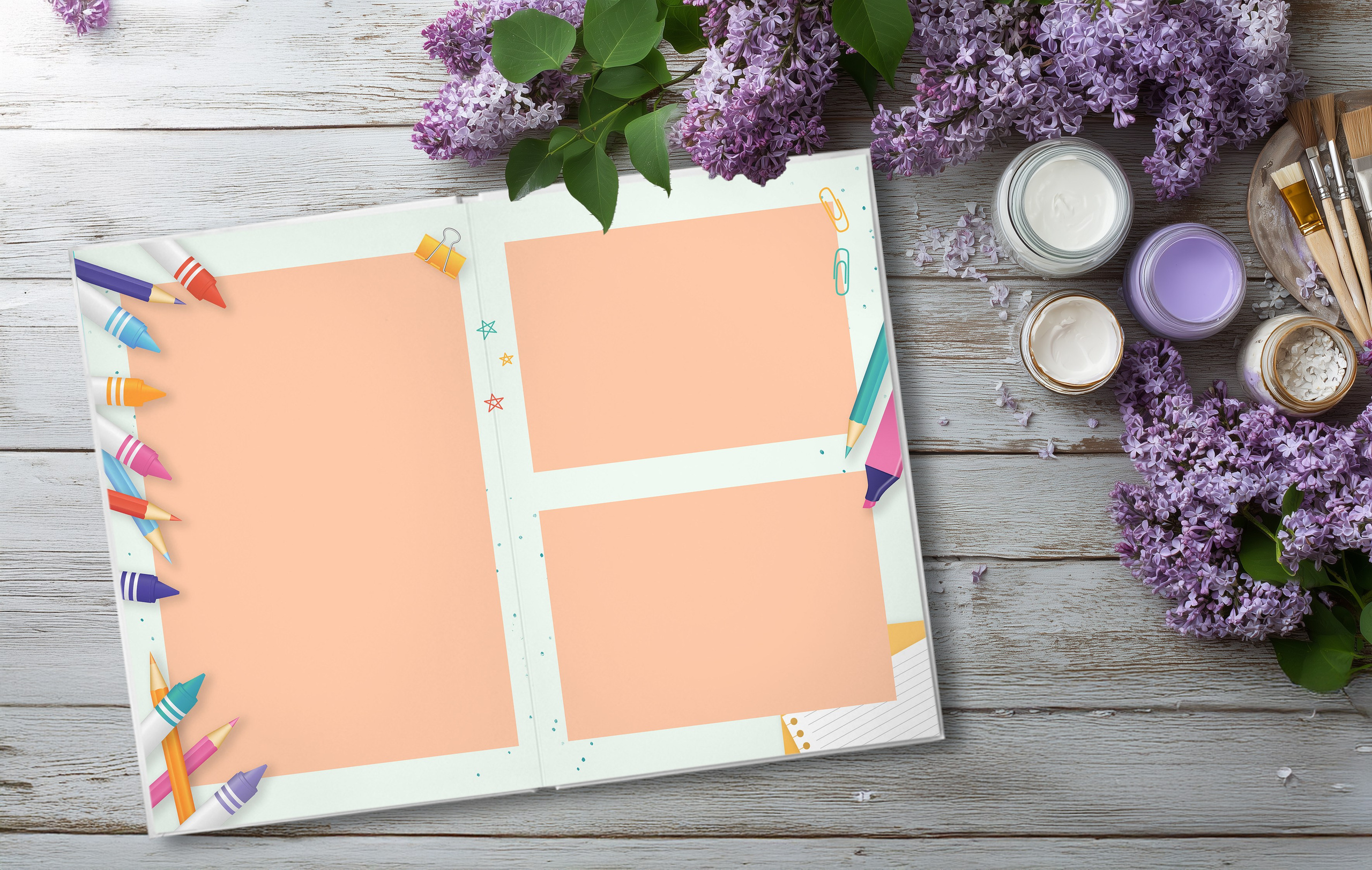 Дизайн «Рисунки на полях». Шаблоны и дизайны выпускных альбомов и фотокниг