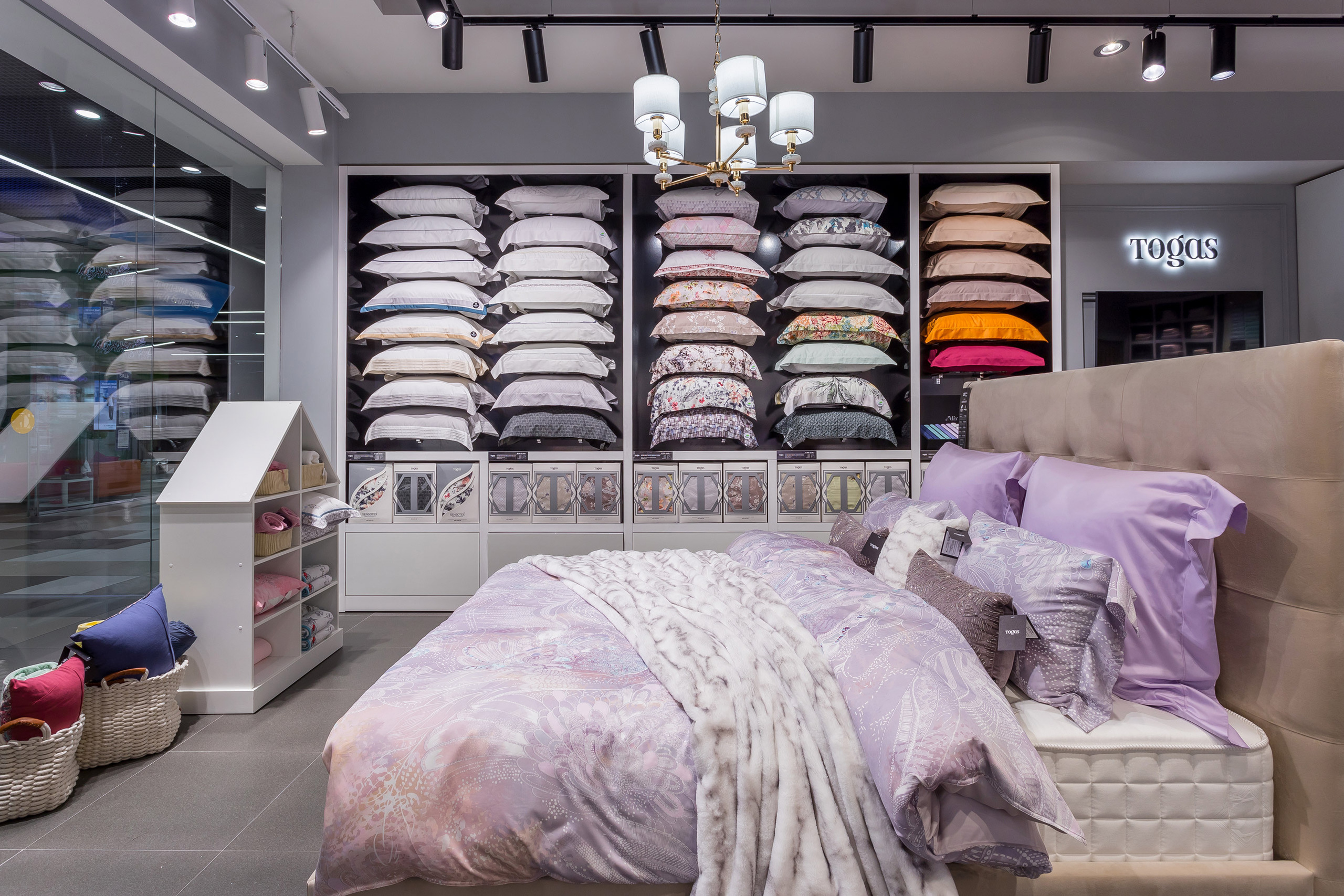 Фотосъемка магазина постельного белья. Интерьерный фотограф Краснодар: профессионально по доступным ценам