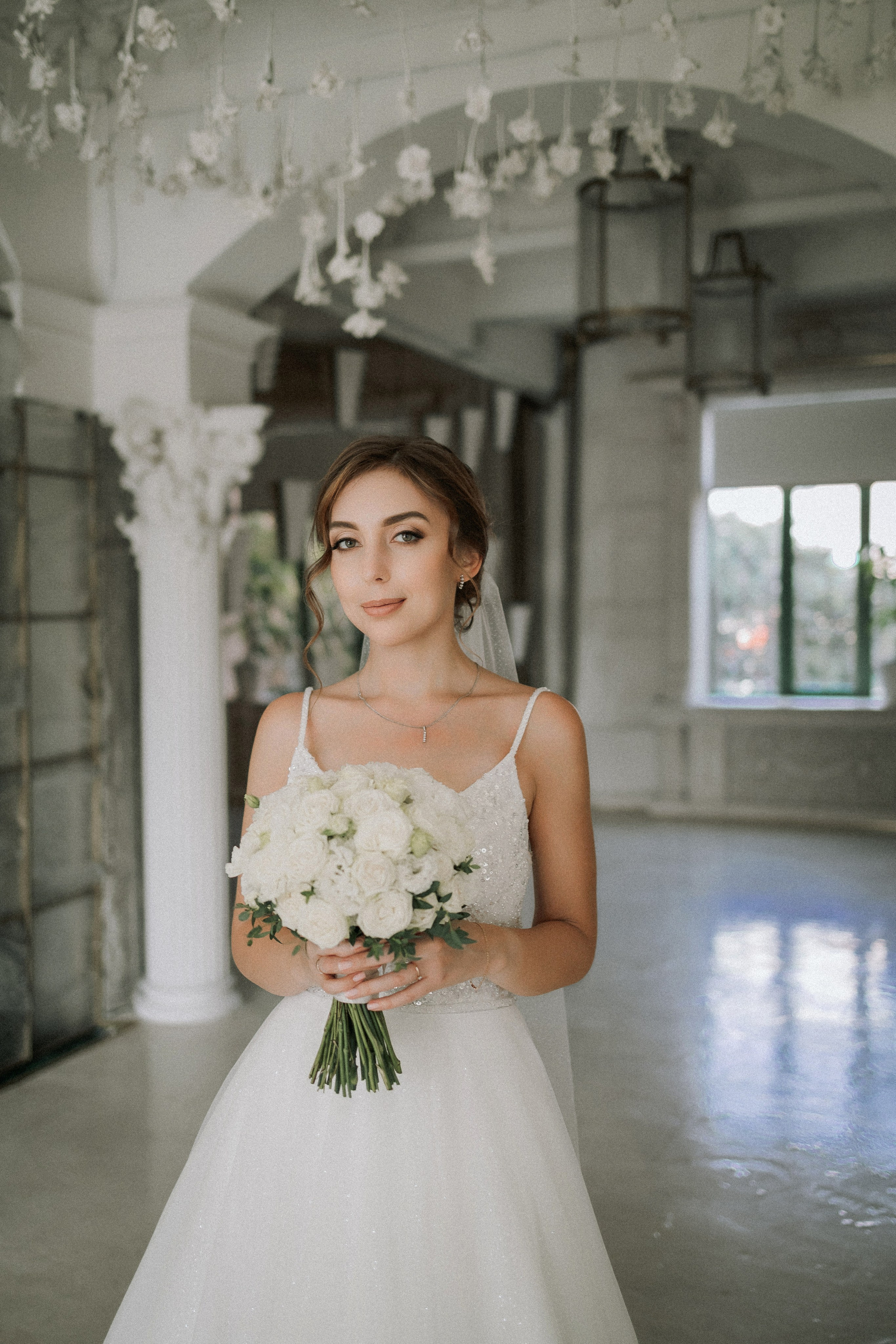 Свадебная прогулка Екатерины и Евгения. Свадебная фотография. Арина Рубах