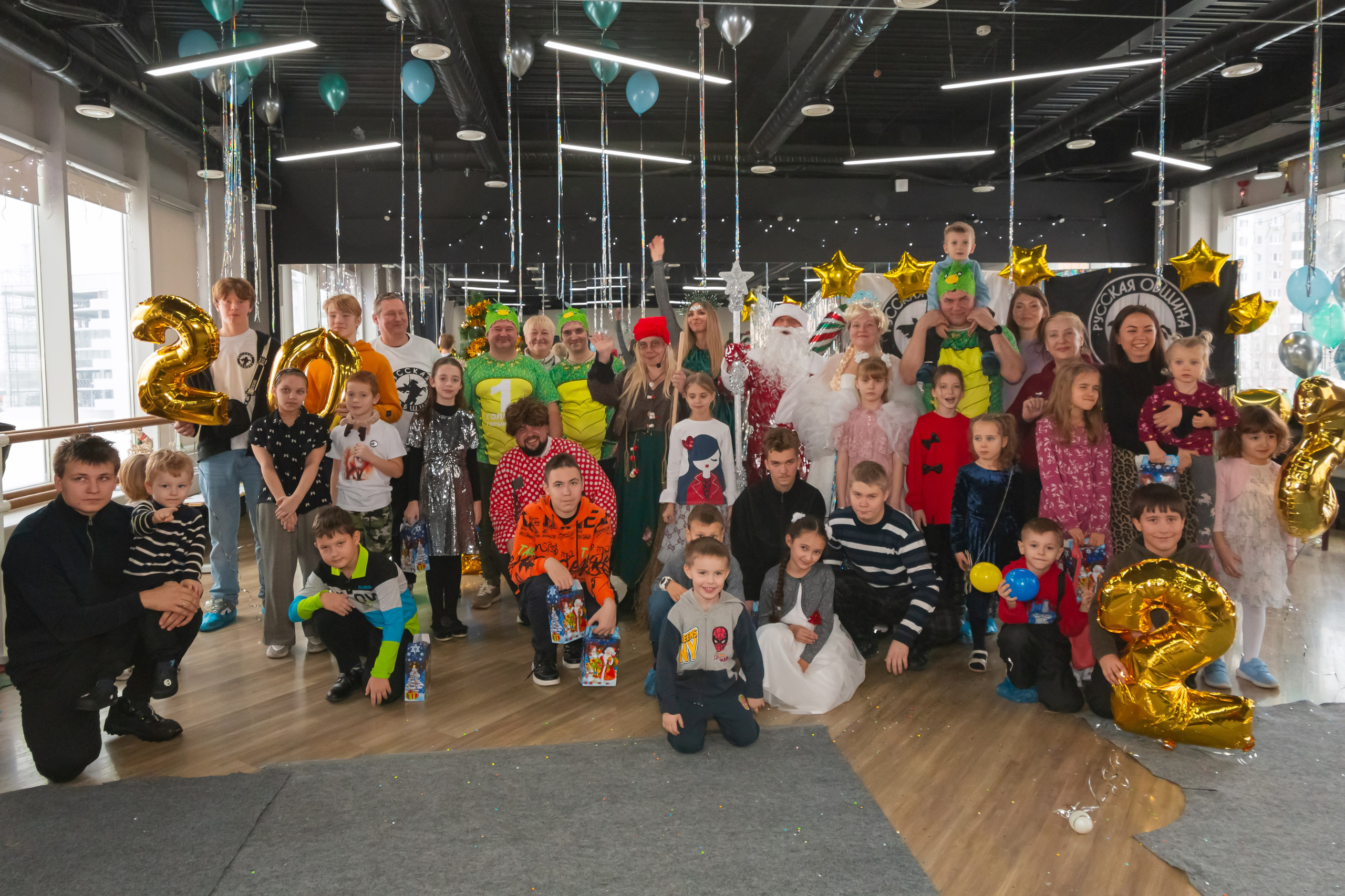 Новогодний праздник Русская Община ВАО. Фотограф Илья Варакин