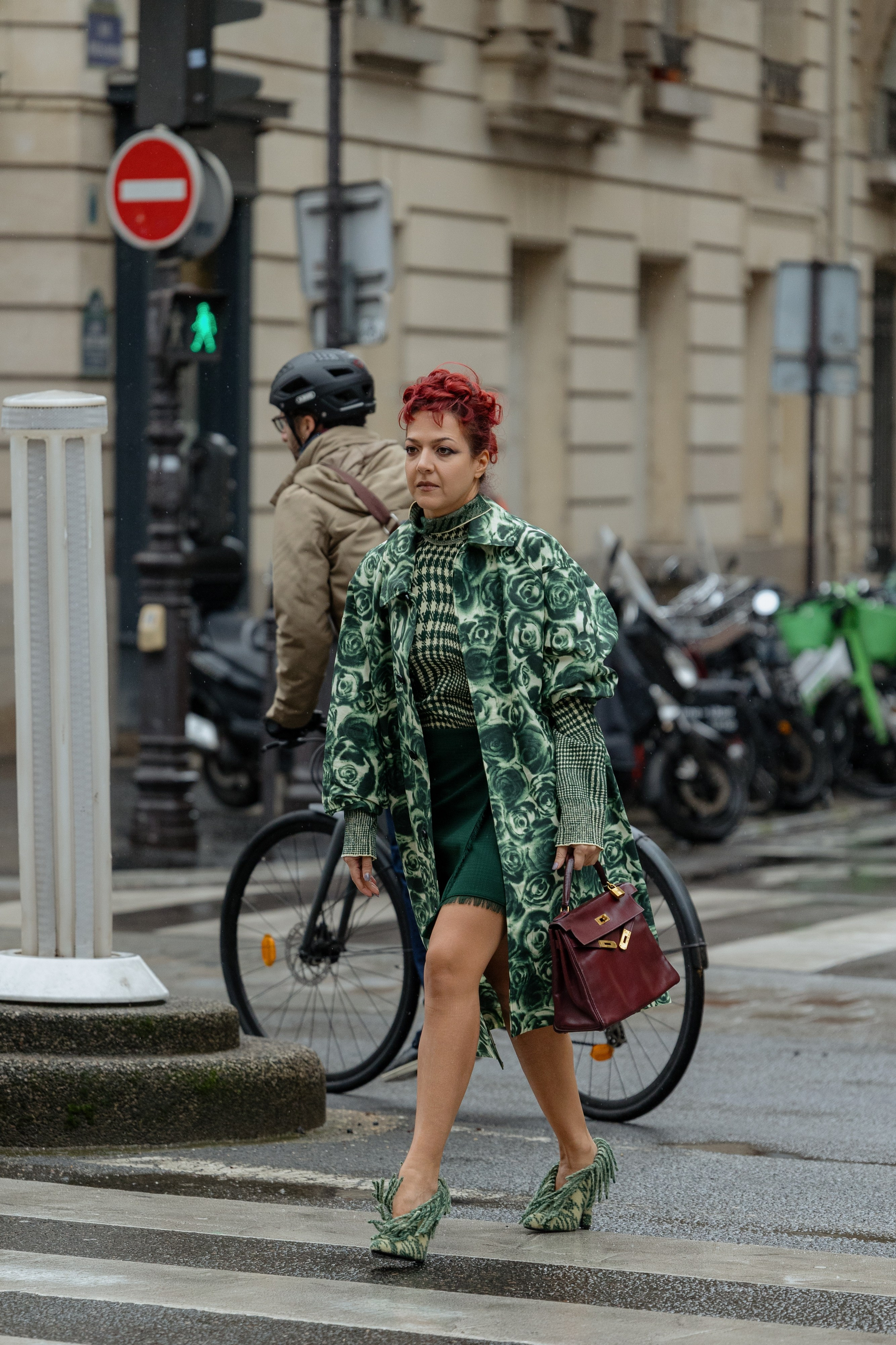 HERMES PFW WOMENSWEAR FALL-WINTER 24/25. Photographer in Milan Ivan Goncharov