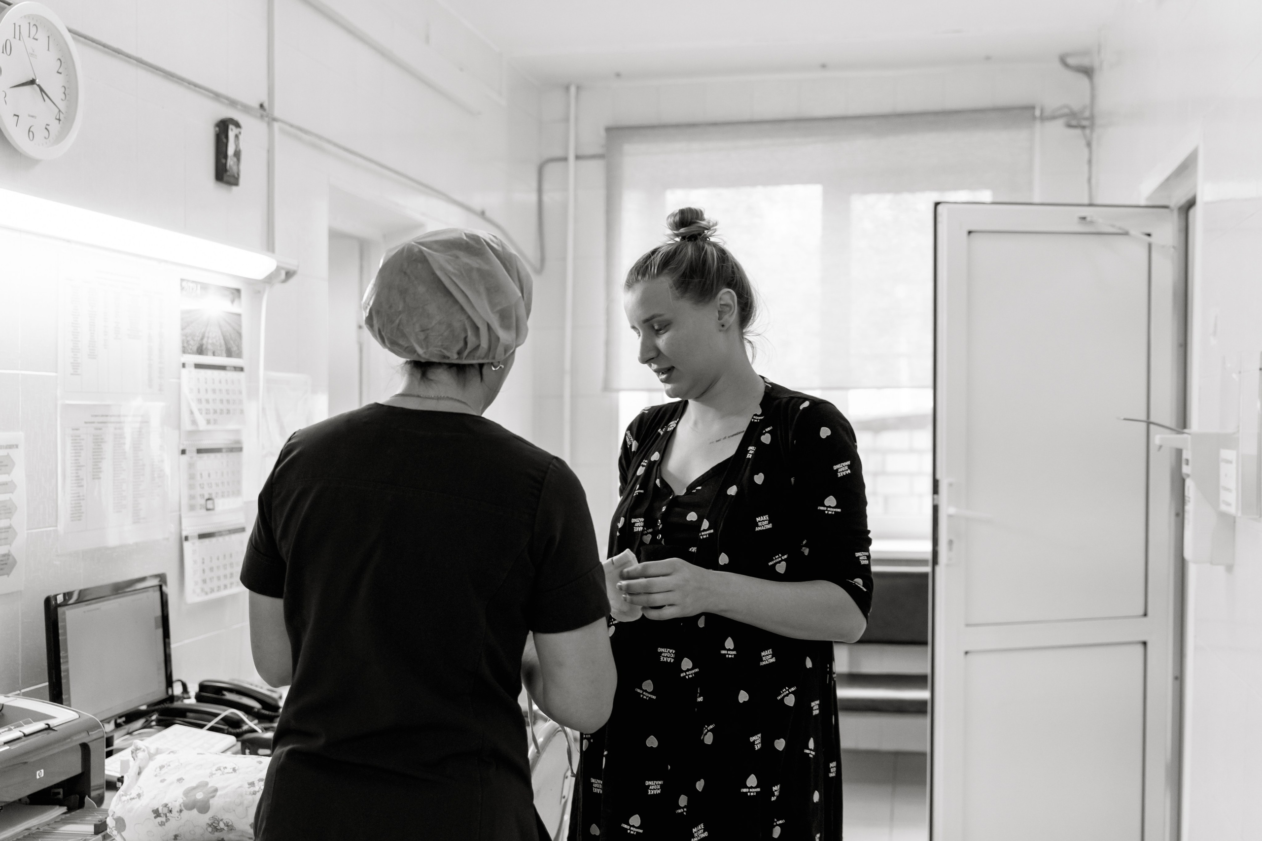 Съемка родов. Фотограф Ким Наталья в Красноярске