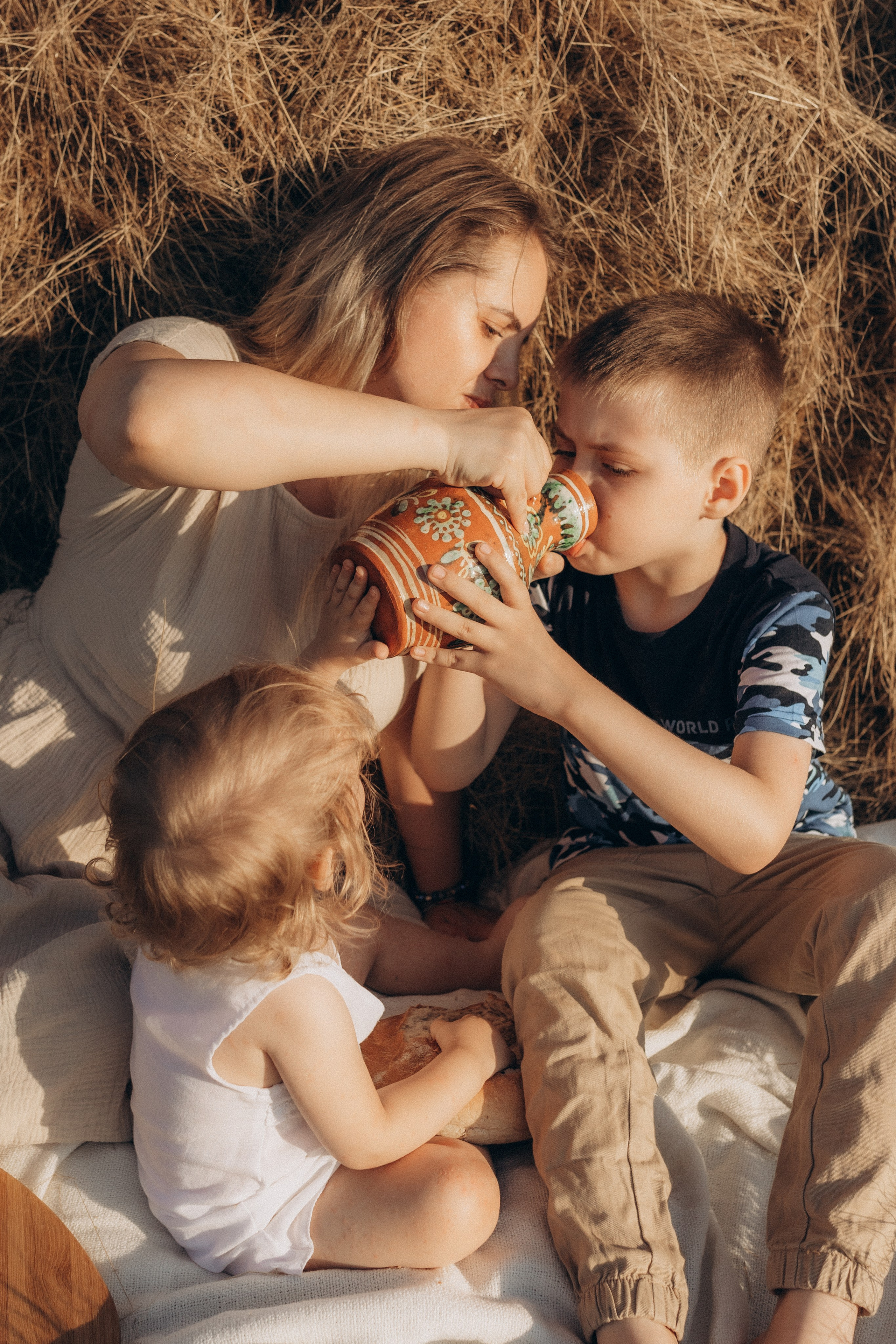 Ольга и ее большая семья. Семейный фотограф lifestyle в Новосибирске Елена Шпилевая