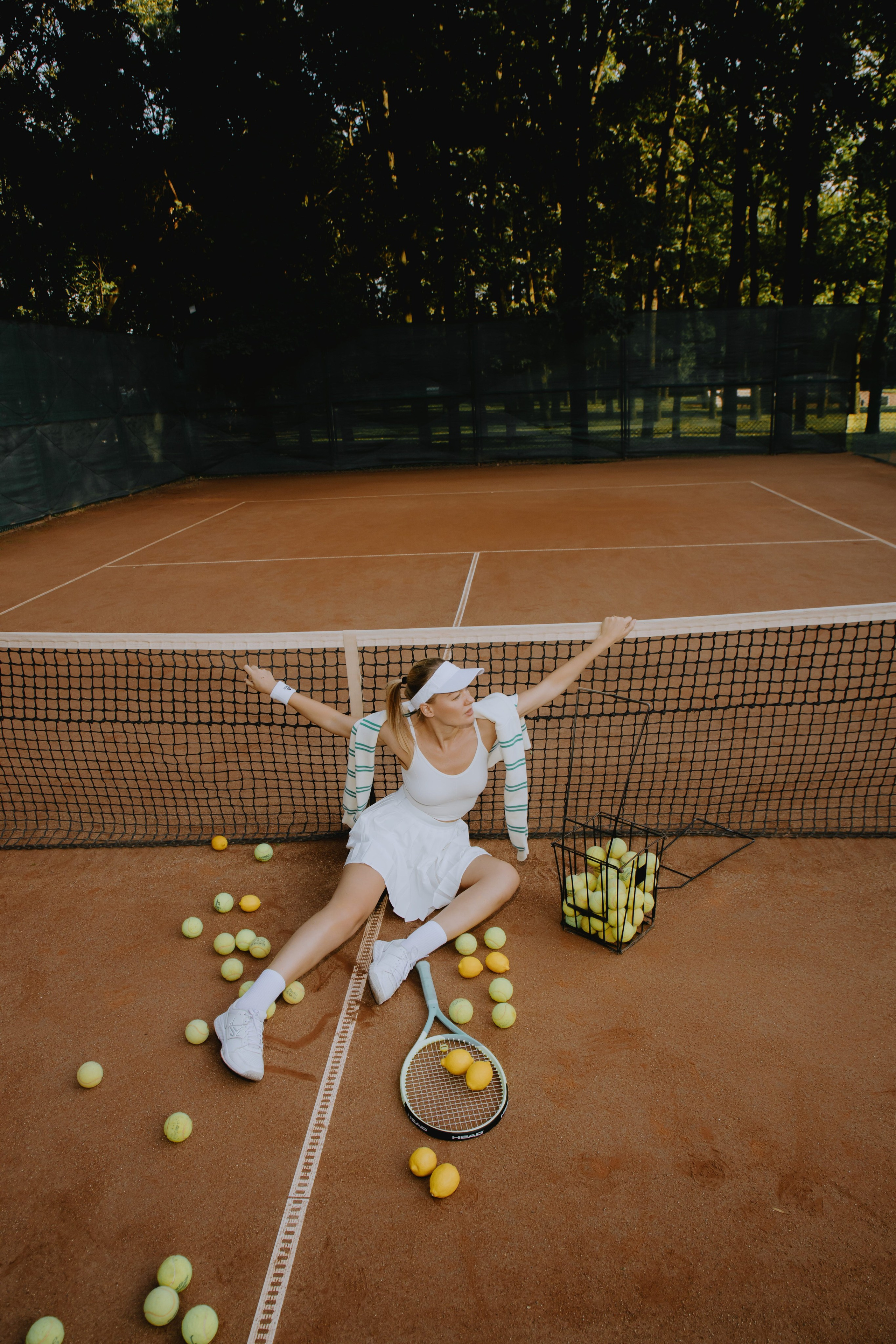 Ольга (теннисная тема). Фотограф в Москве и Санкт-Петербурге Дарина
