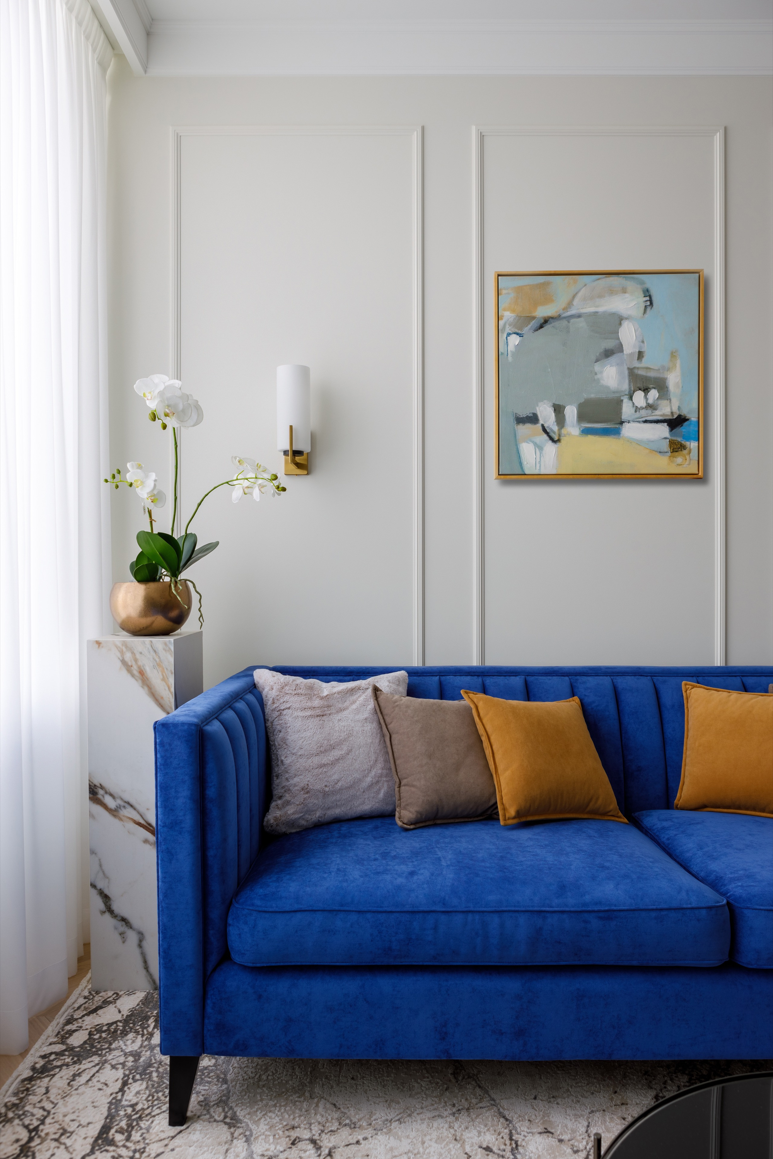 Apartment of 90 sq.m in the Sky residential complex. Commercial photographer | Anton Ermakov