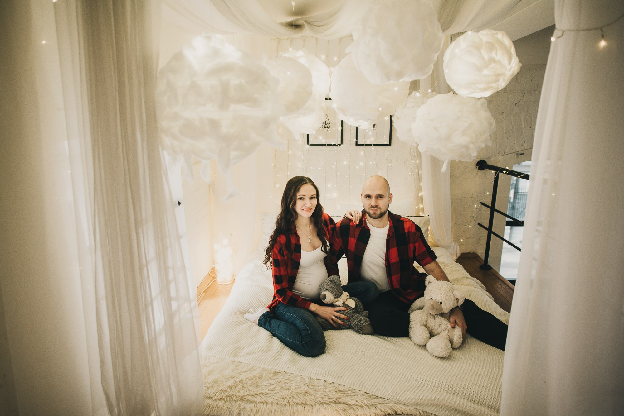 Скоро трое. Фотограф в Москве новорожденные свадьбы семьи Дарья Ларионова