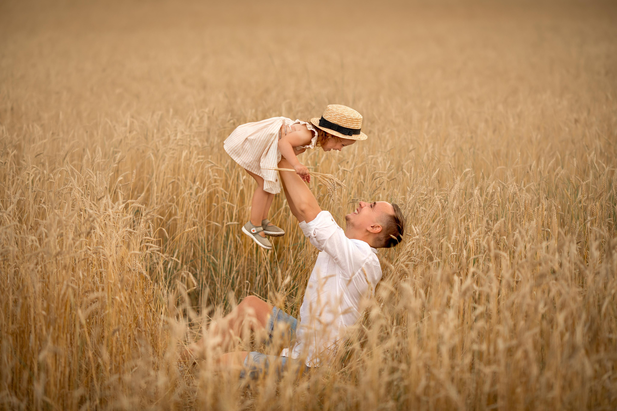 Золото полей. Детский и семейный фотограф в Красноярске Елена Коровкина