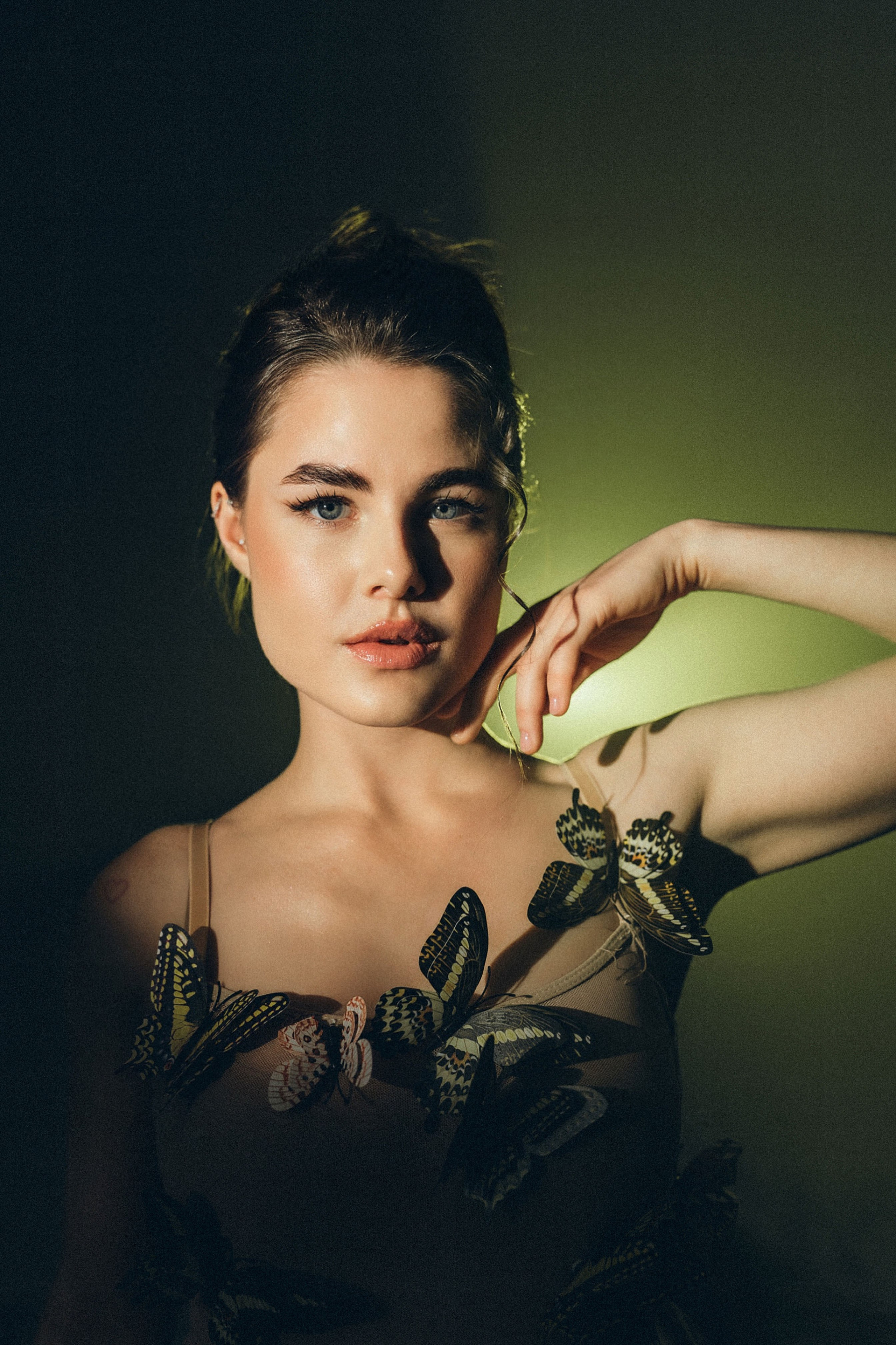 Мария с бабочками. Фотограф в Москве Ангелина Ким