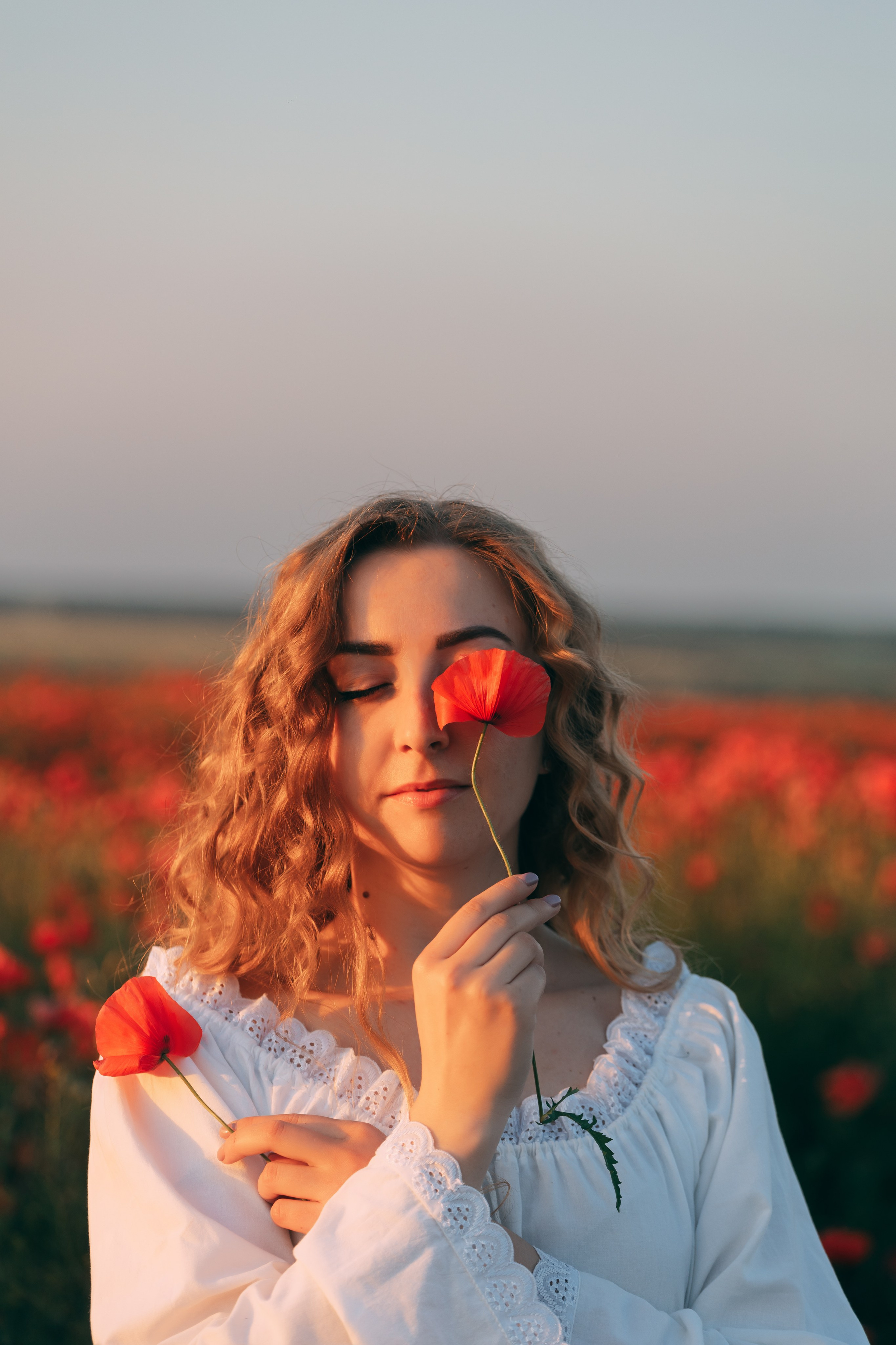 Фотосессия в маковом поле на закате. Свадебный и семейный фотограф в Краснодарском крае Мария Данилкина