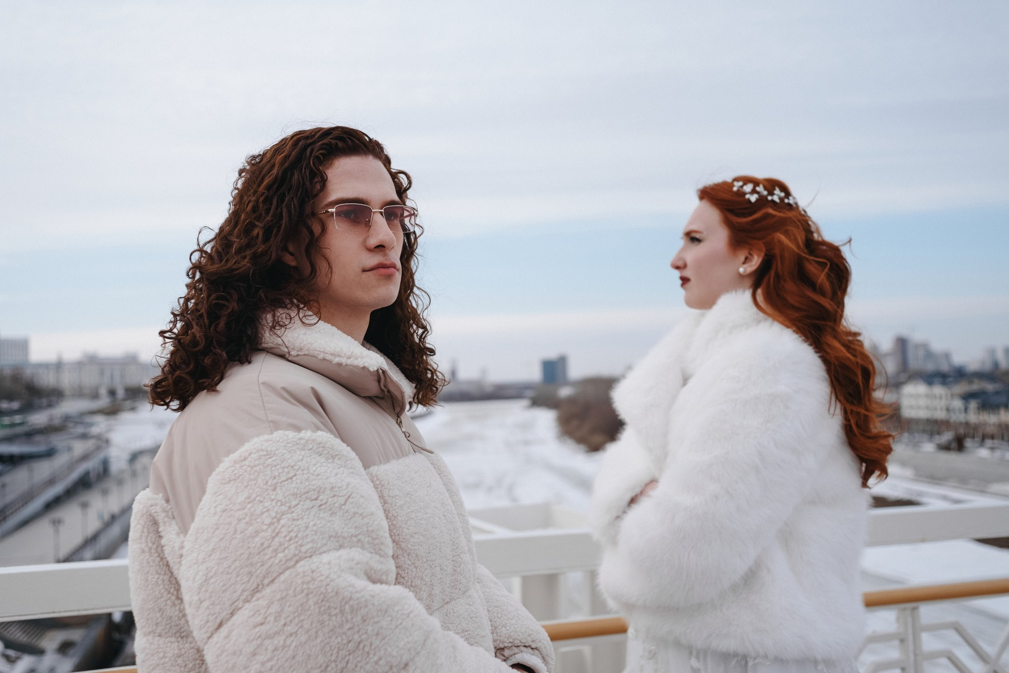 Свадебная фотосессия в Тюмени: ЗАГС, Мост Влюбленных и Монастырь | Фотограф Дарья Мустафина. Портретный фотограф Тюмень Дарья Мустафина