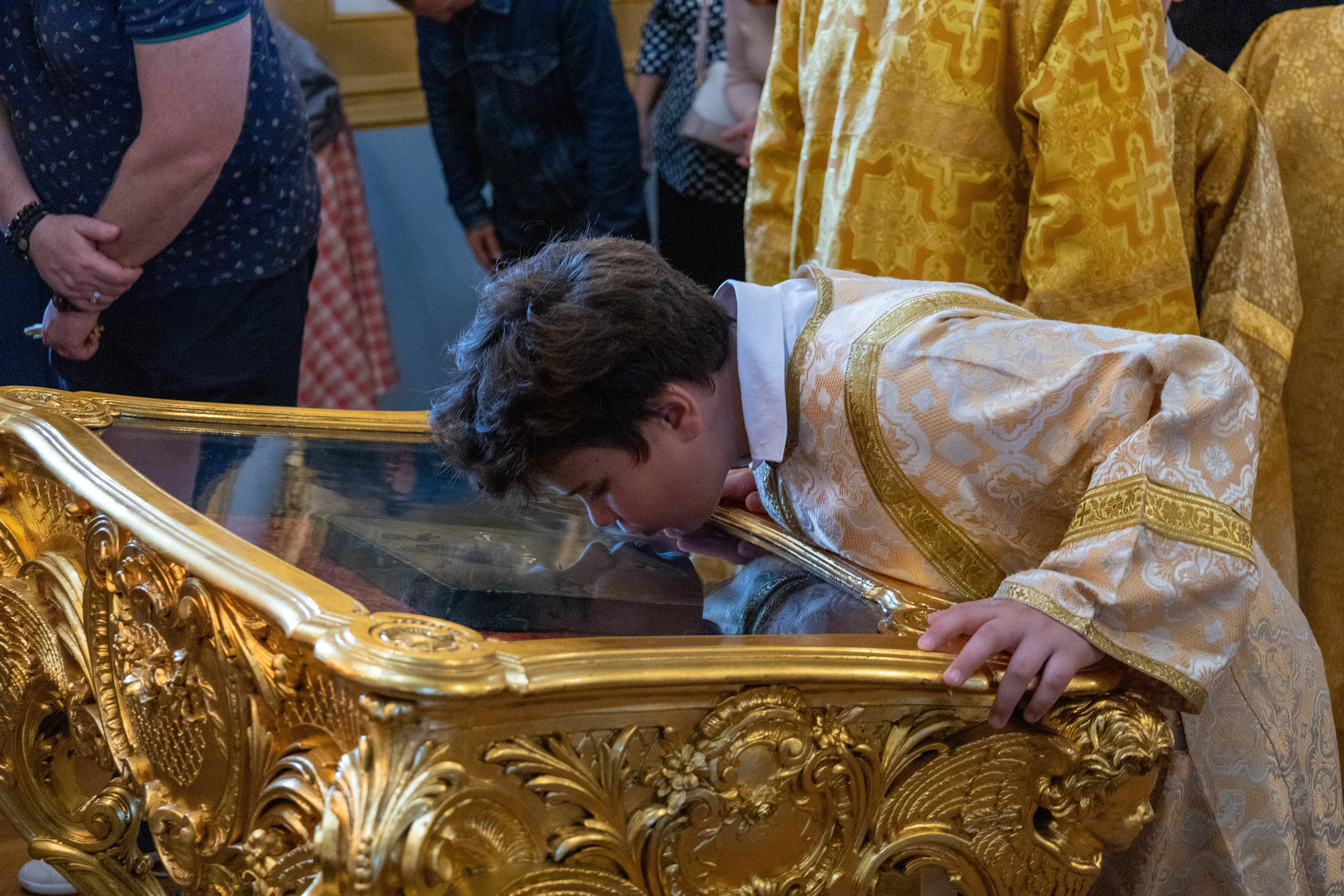 НЕДЕЛЯ 13-Я ПО ПЯТИДЕСЯТНИЦЕ. ГЛАС 4-Й. ПЕРЕНЕСЕНИЕ МОЩЕЙ АП. ВАРФОЛОМЕЯ. АП. ОТ 70-ТИ ТИТА, ЕП. КРИТСКОГО. НИКОЛО-БОГОЯВЛЕНСКИЙ МОРСКОЙ СОБОР