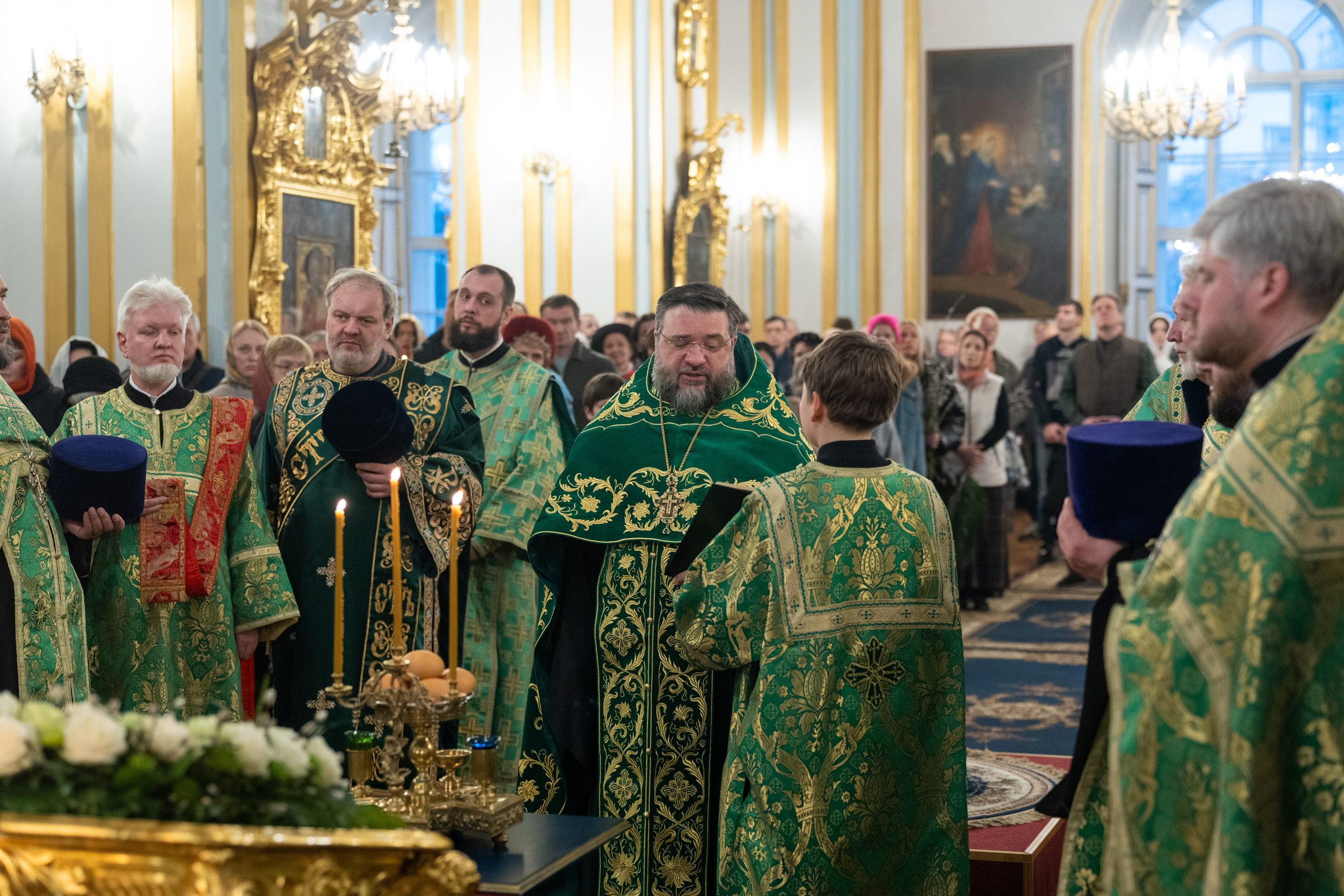 Суббота 6-й седмицы, ваий. Лазарева суббота. Воскрешение прав. Лазаря. НИКОЛО-БОГОЯВЛЕНСКИЙ МОРСКОЙ СОБОР