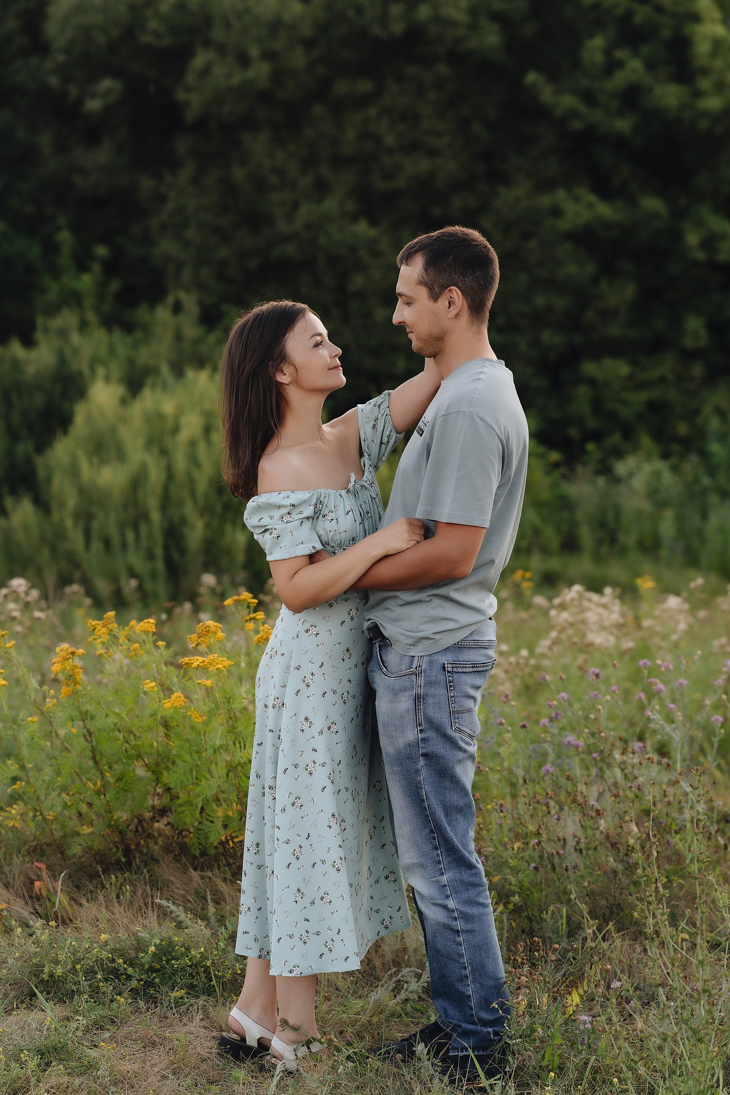 Семейная съемка на закате. Фотограф Карина Шмулёва. Воронеж и область