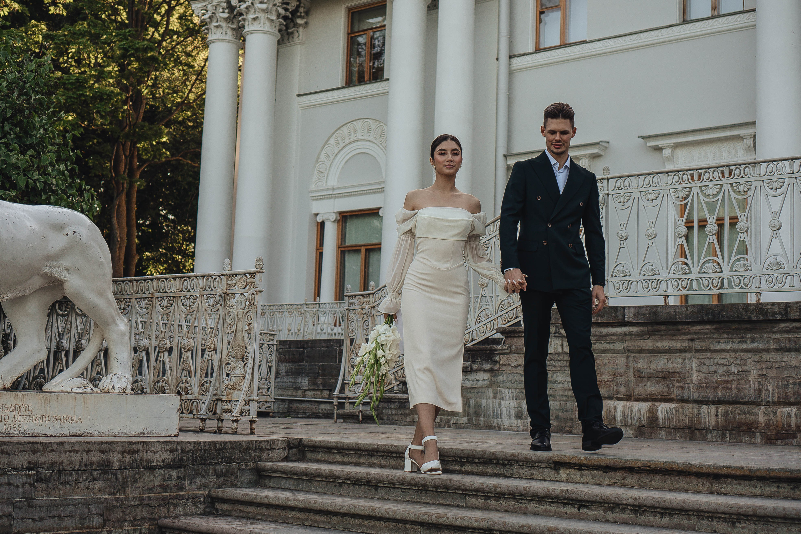 СВАДЕБНАЯ СЬЕМКА НА РАССВЕТЕ НА ЕЛАГИНОМ ОСТОРОВЕ. Профессиональный фотограф, Санкт-Петербург — Виктория Богомолова