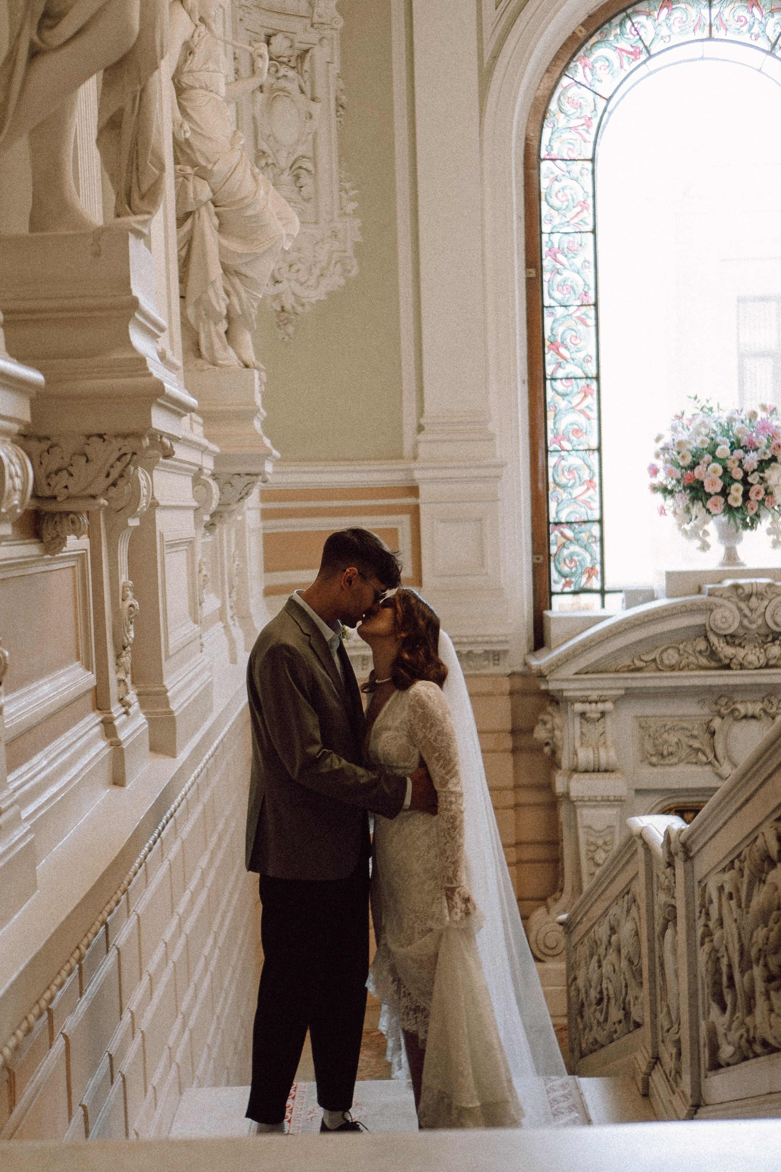 СВАДЕБНАЯ СЬЕМКА В ПЕРВОМ ДВОРЦЕ БРАКОСОЧЕТАНИЯ. Профессиональный фотограф, Санкт-Петербург — Виктория Богомолова