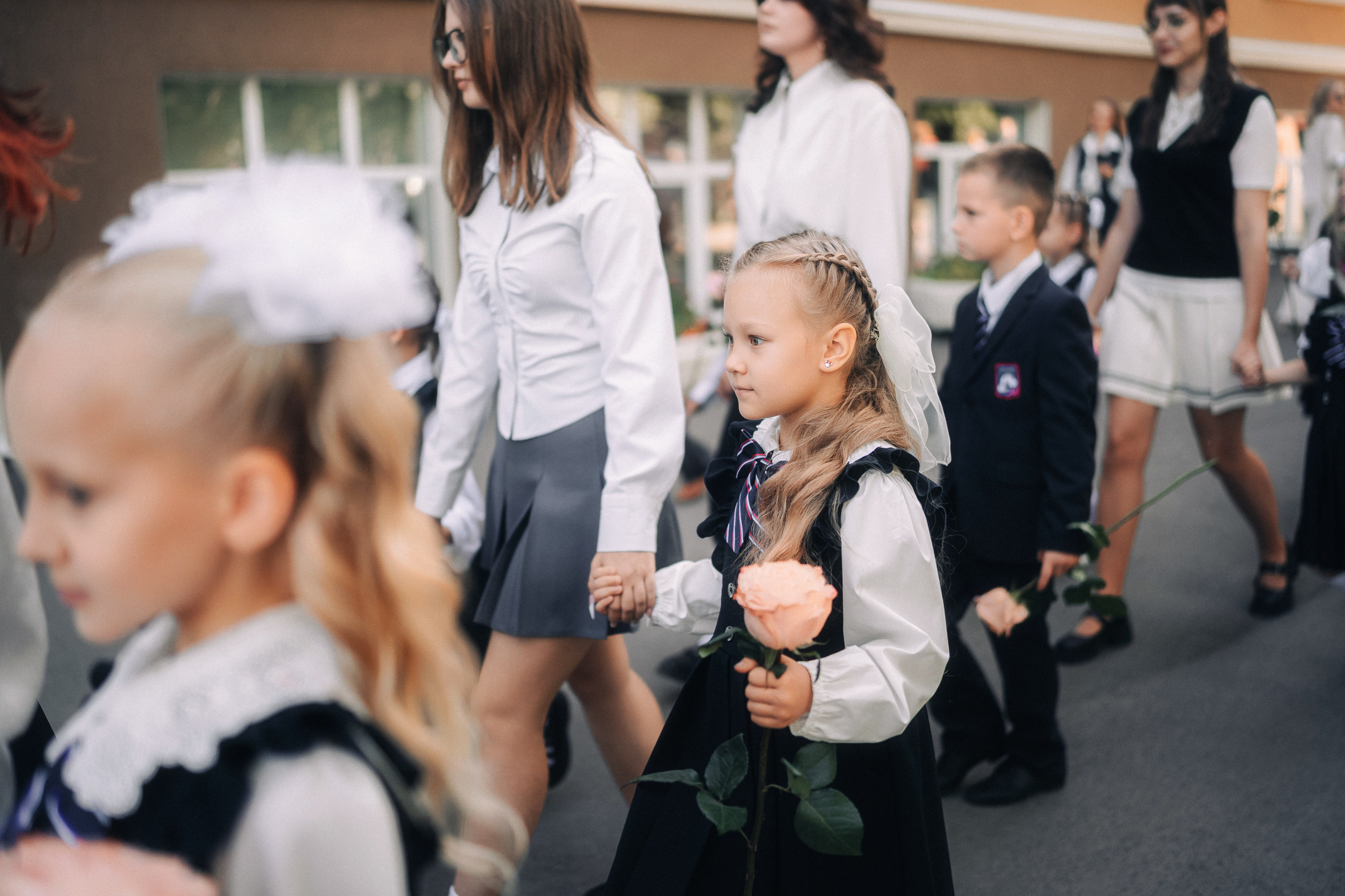 «Здравствуй, школа!» 1 Сентября. Свадебный и репортажный фотограф в Воронеже Роман Янко