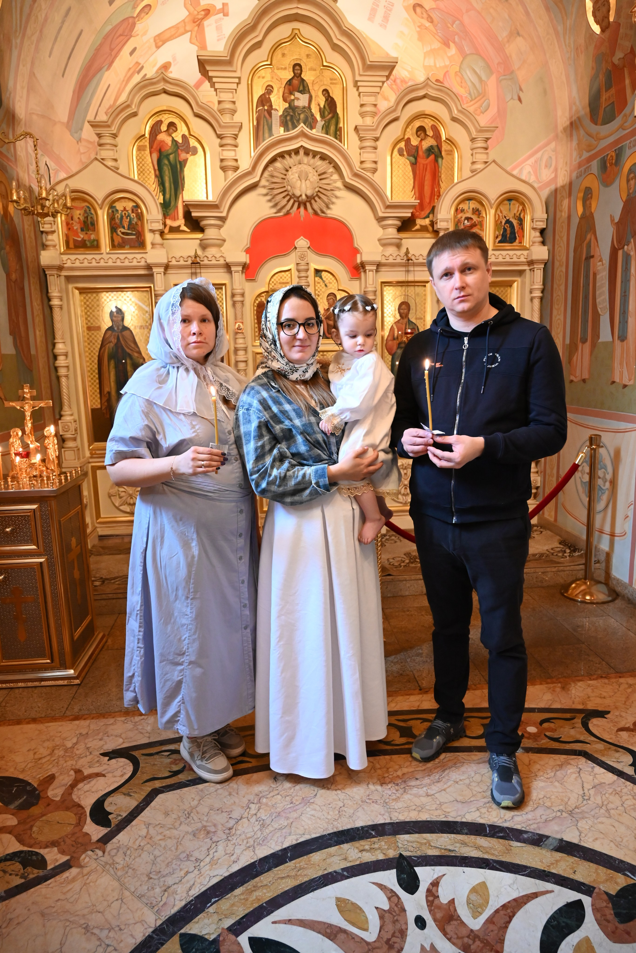 Крещение 7 мая. Семейный и детский фотограф Москва