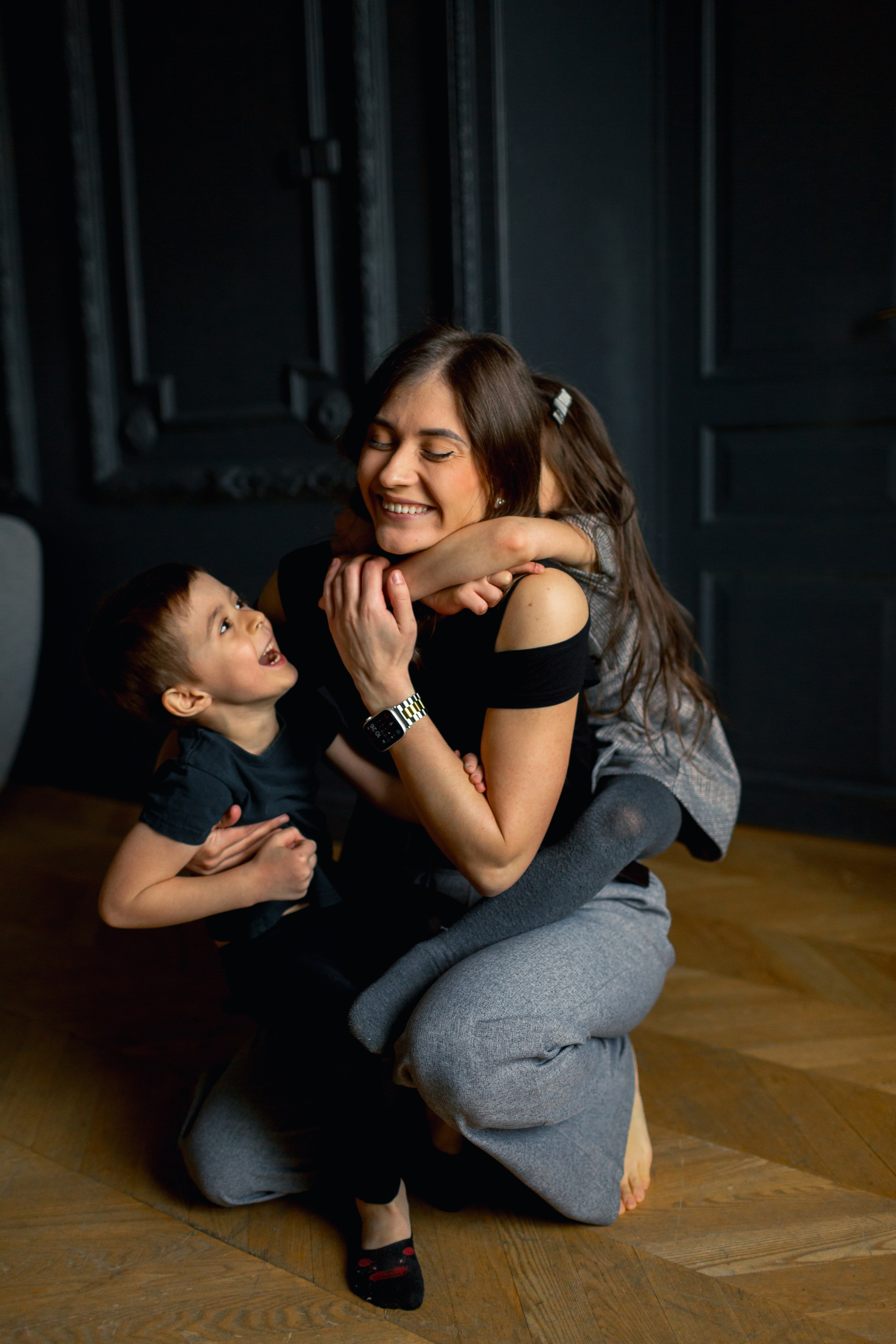 Алена, Настя и Никита. Семейный и портретный фотограф в Санкт-Петербурге Андрей Воробьев