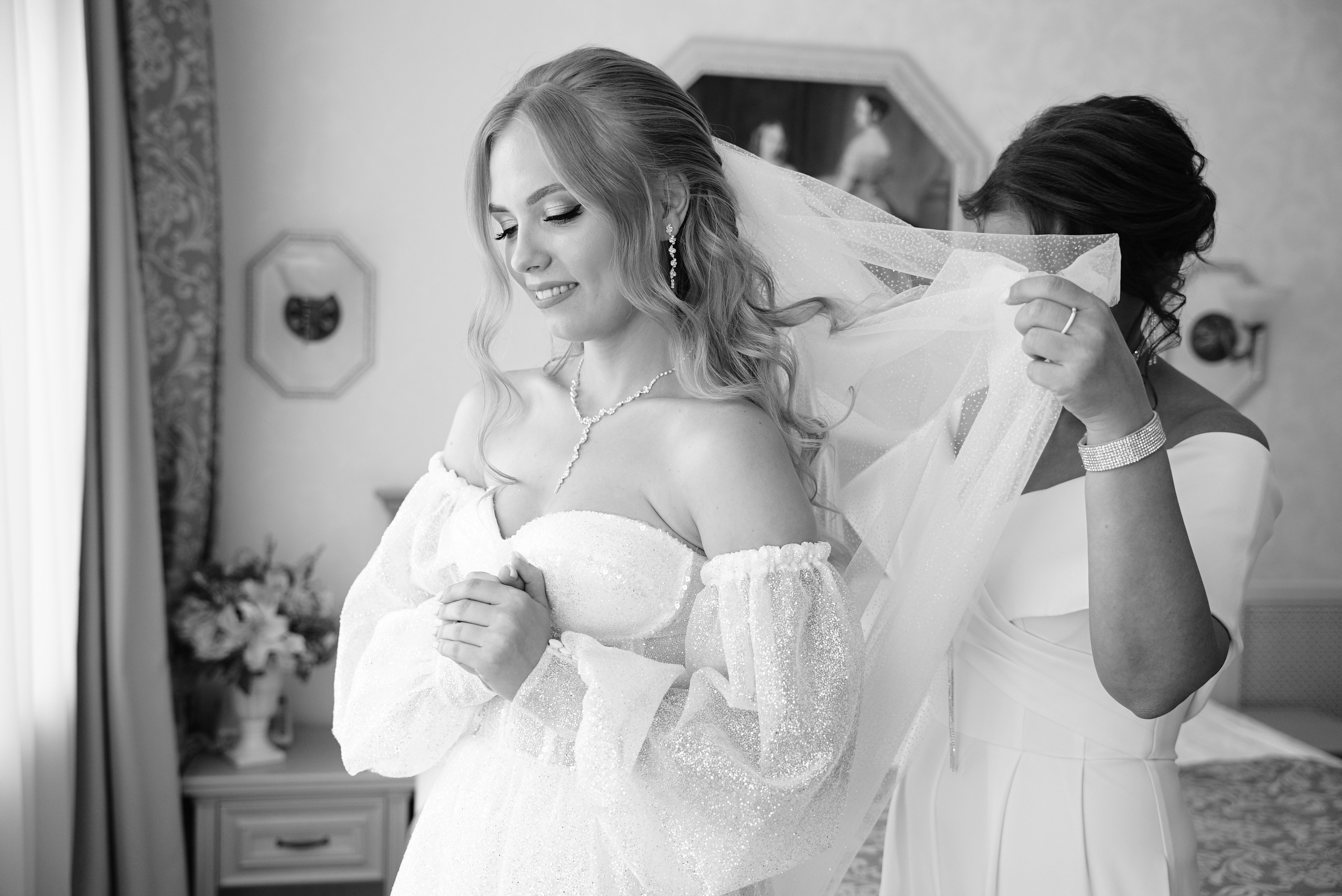 Никита и Галина чб. Свадебный фотограф в Самаре Анна Ковалева