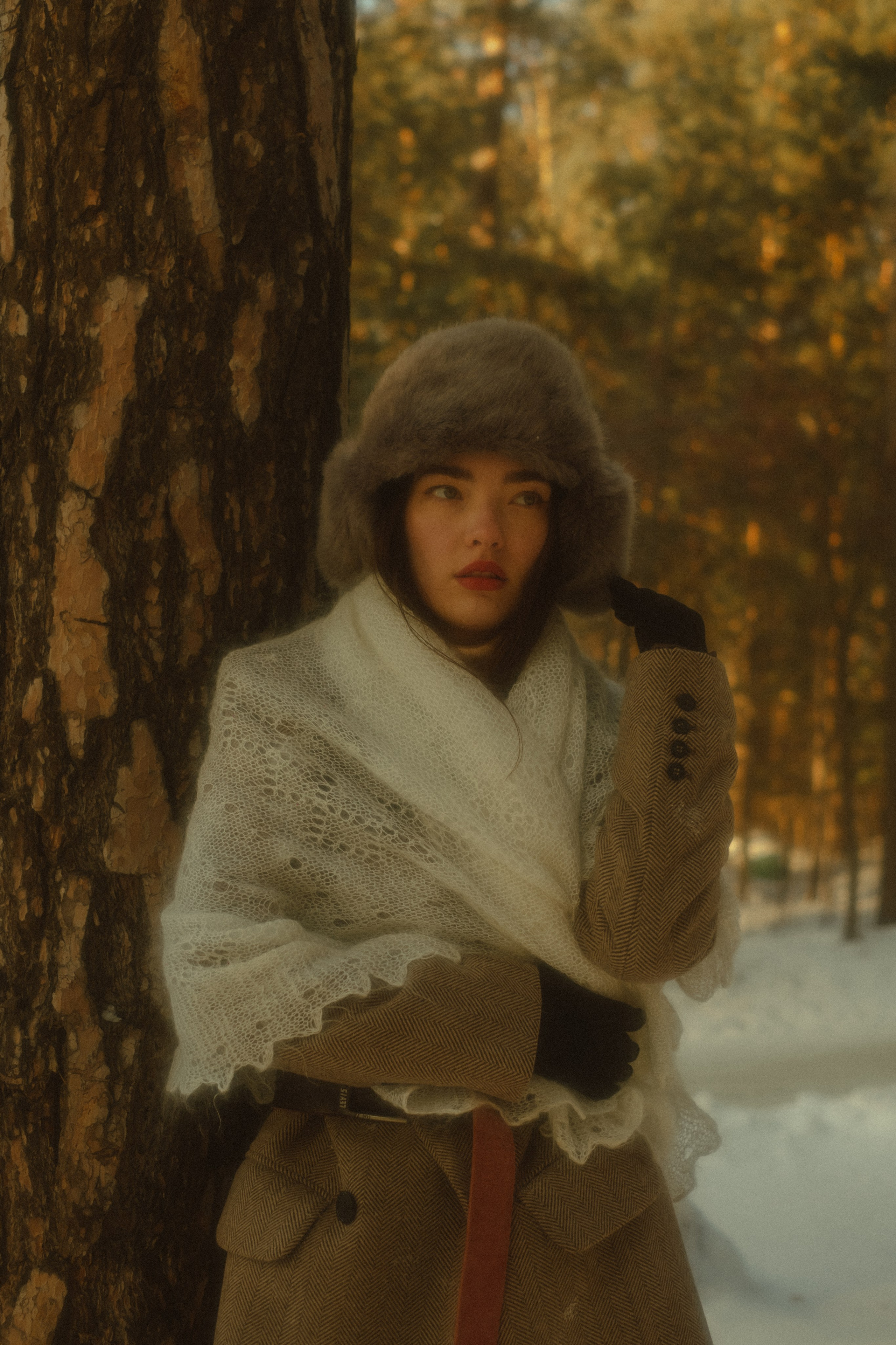 Ксюша, Том и Кирин | в стиле СССР. Фотограф в Новосибирске Диана Ильиных