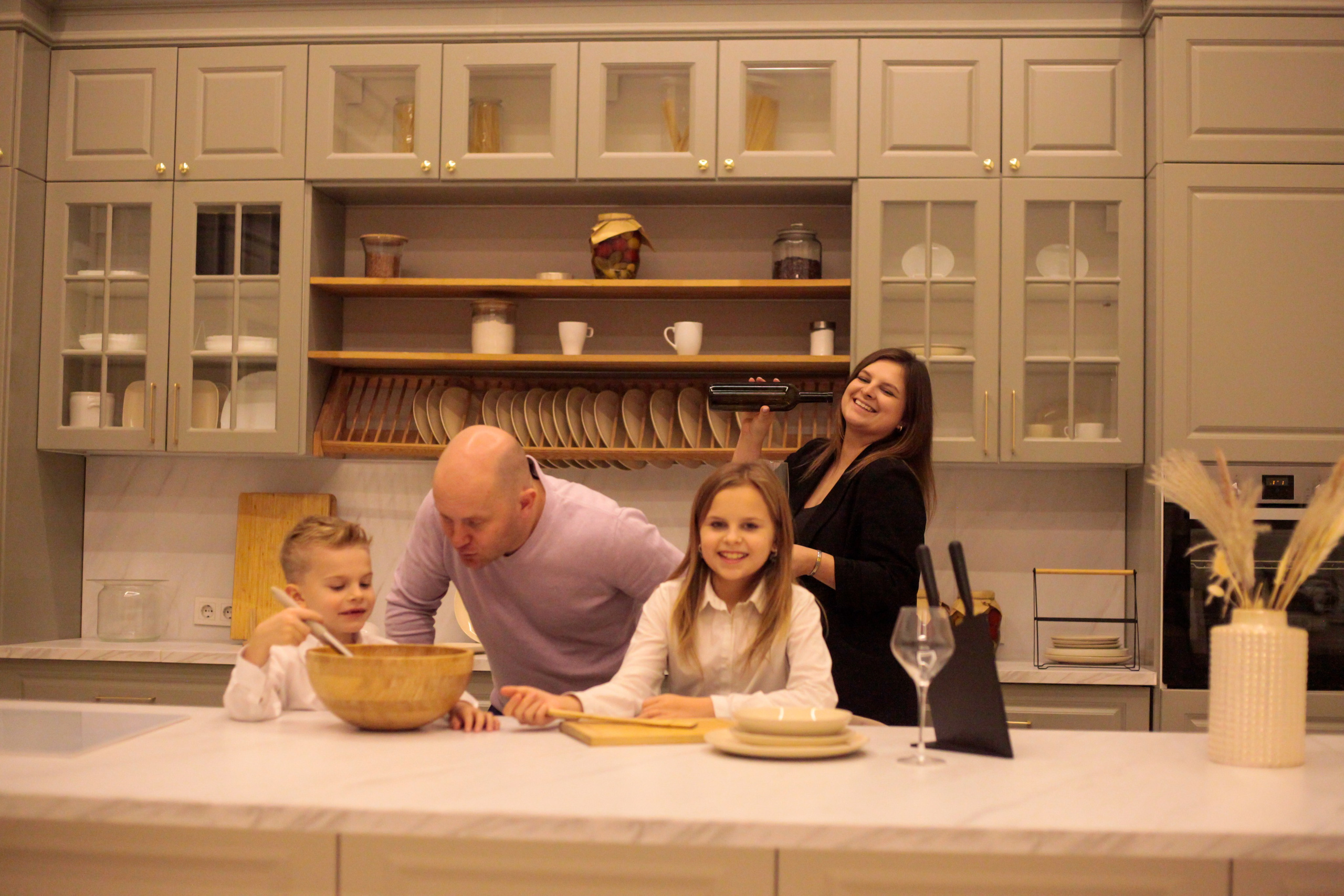 Съемки в студии. Семейный фотограф Москва