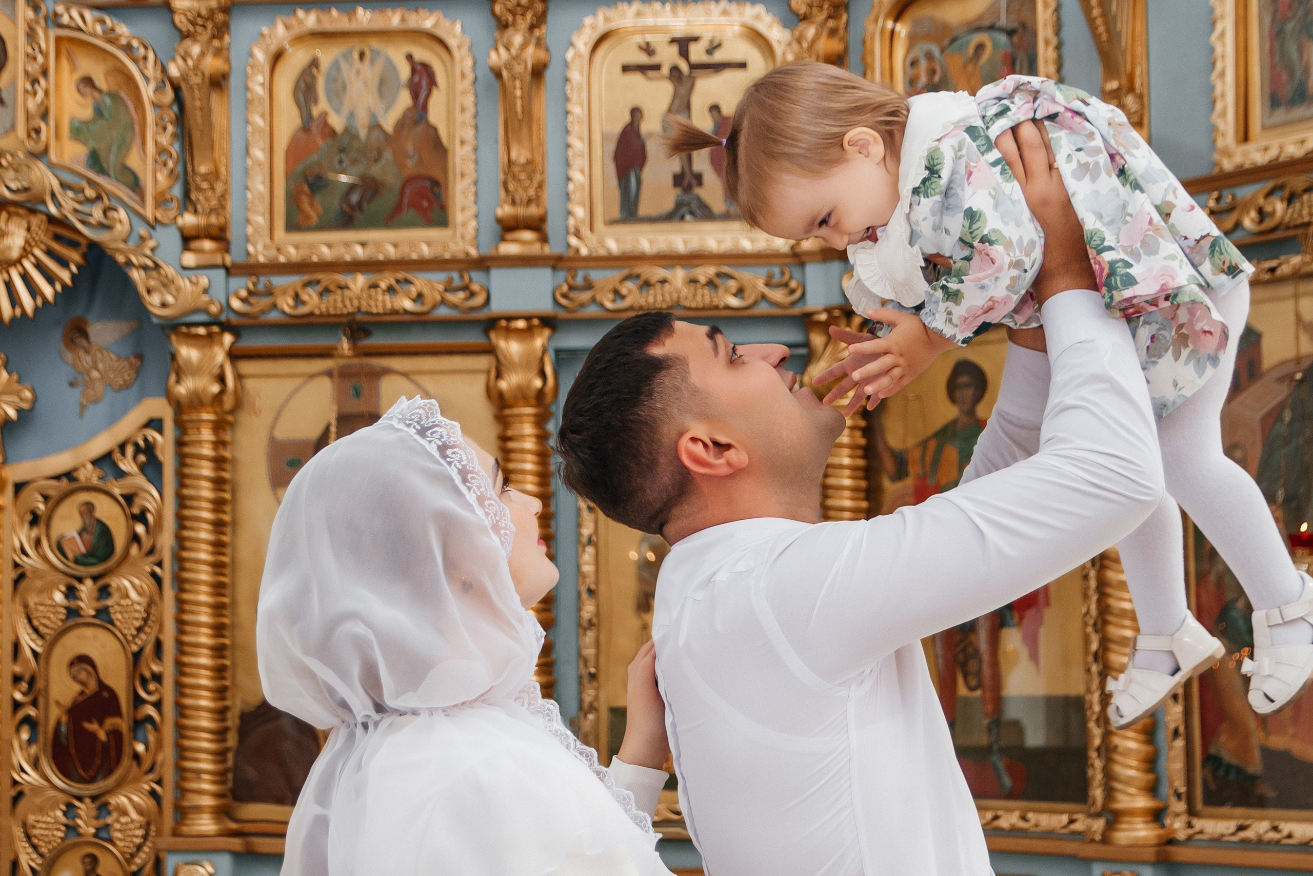 Крещение Аниты. Семейный и детский фотограф Кущ Наташа