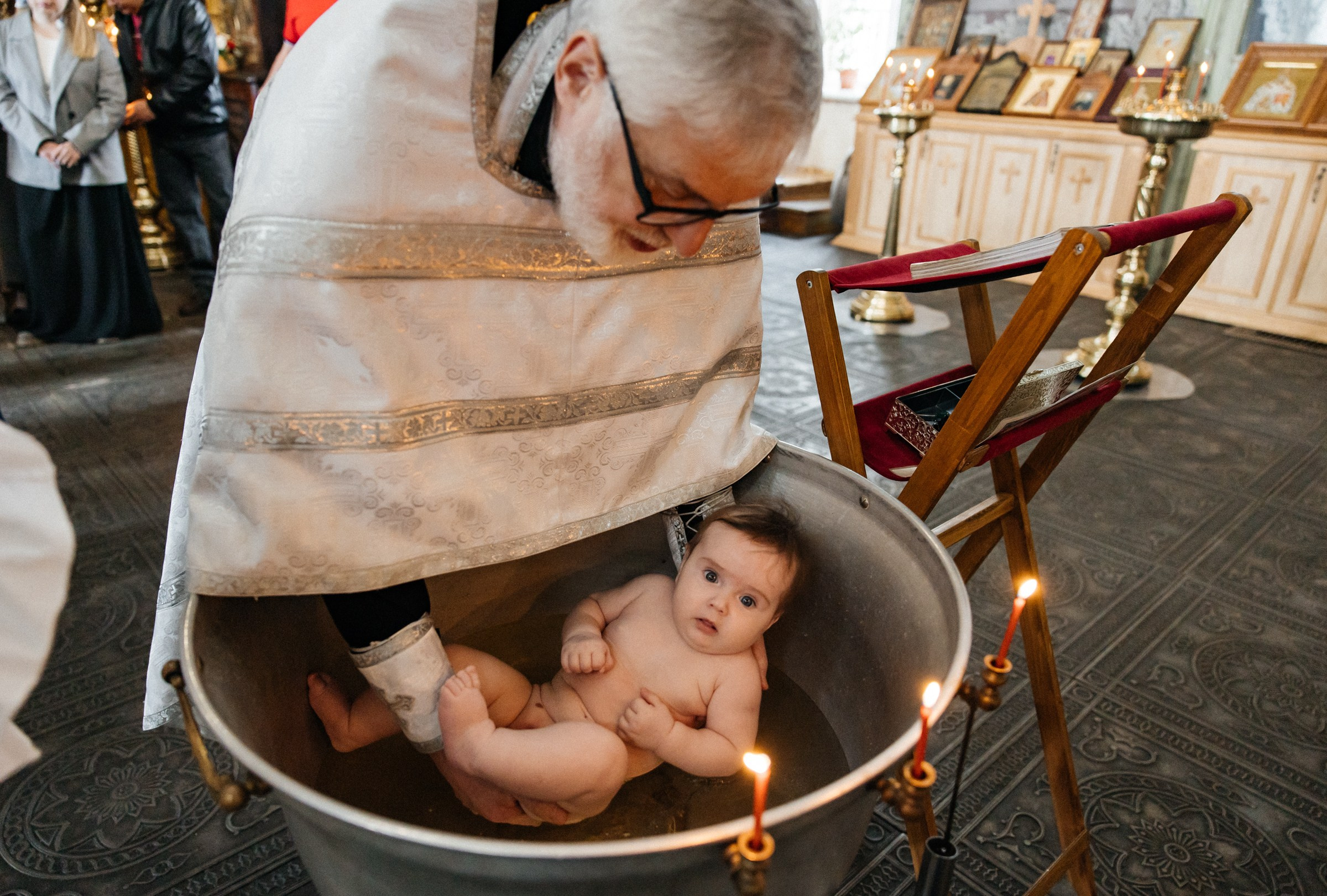 Крещение Верочки. Фотограф Анна Кылосова