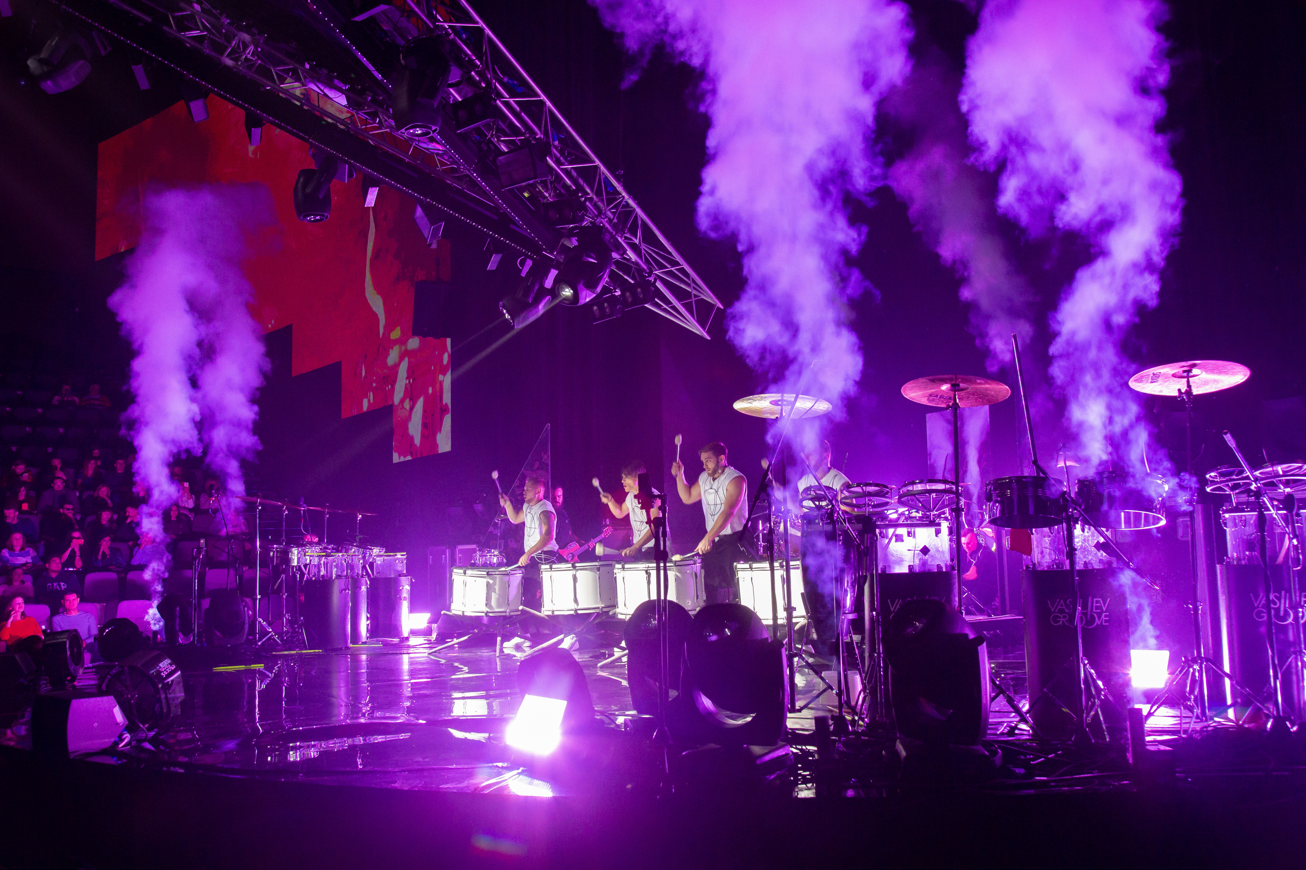 Шоу барабанщиков Vasiliev Groove. Photographer Sonkina Tatiana (Tanya Ash)