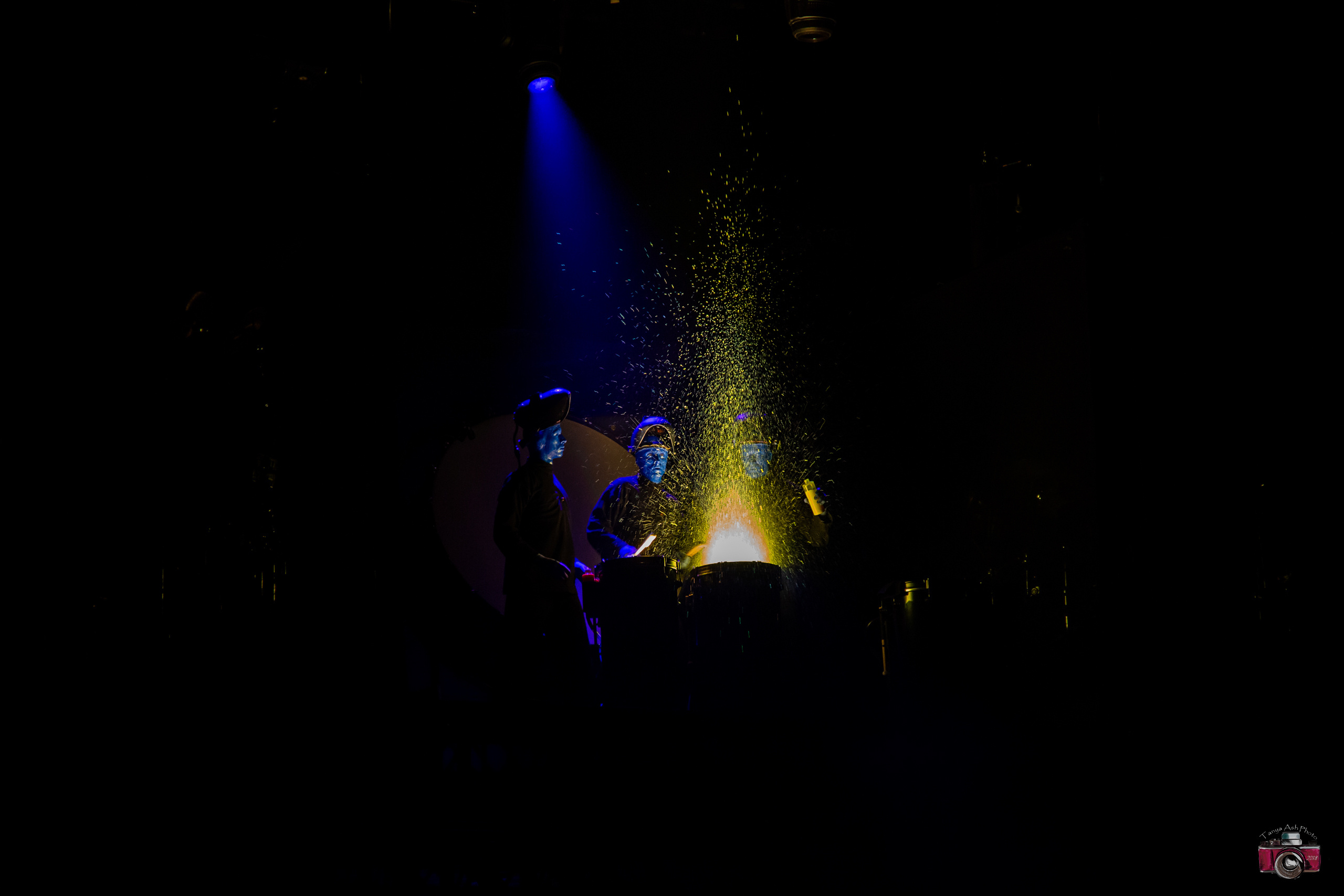 Выступление Blue Man Group. Фотограф Сонкина Татьяна